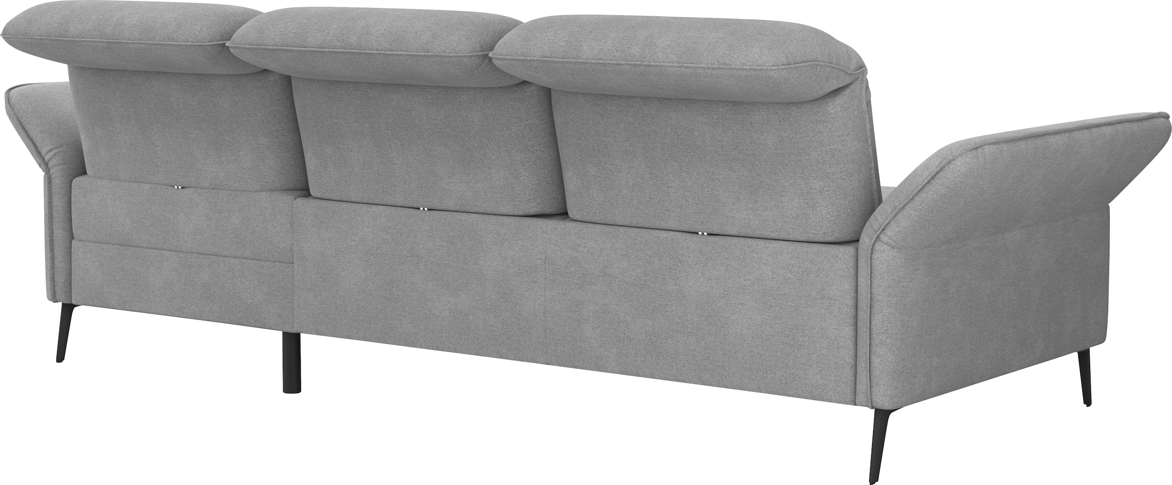 sit&more Ecksofa »Emely«, mit Sitztiefenverstellung optional mit Bettfunktion und Bettkasten
