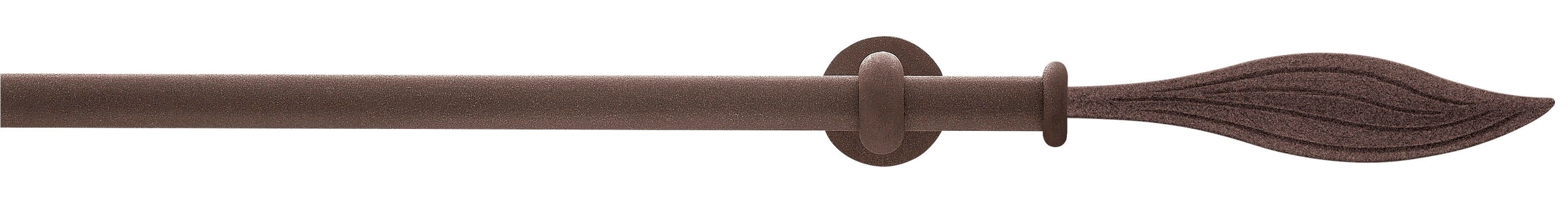 Image of GARESA Gardinenstange »ESPERANCA«, 2 läufig-läufig, Wunschmasslänge, rustikale Vorhanggarnitur, einfache Montage, mit Stangenverbinder verlängerbar, Wandmontage, Eisen, mit Ringe bei Ackermann Versand Schweiz