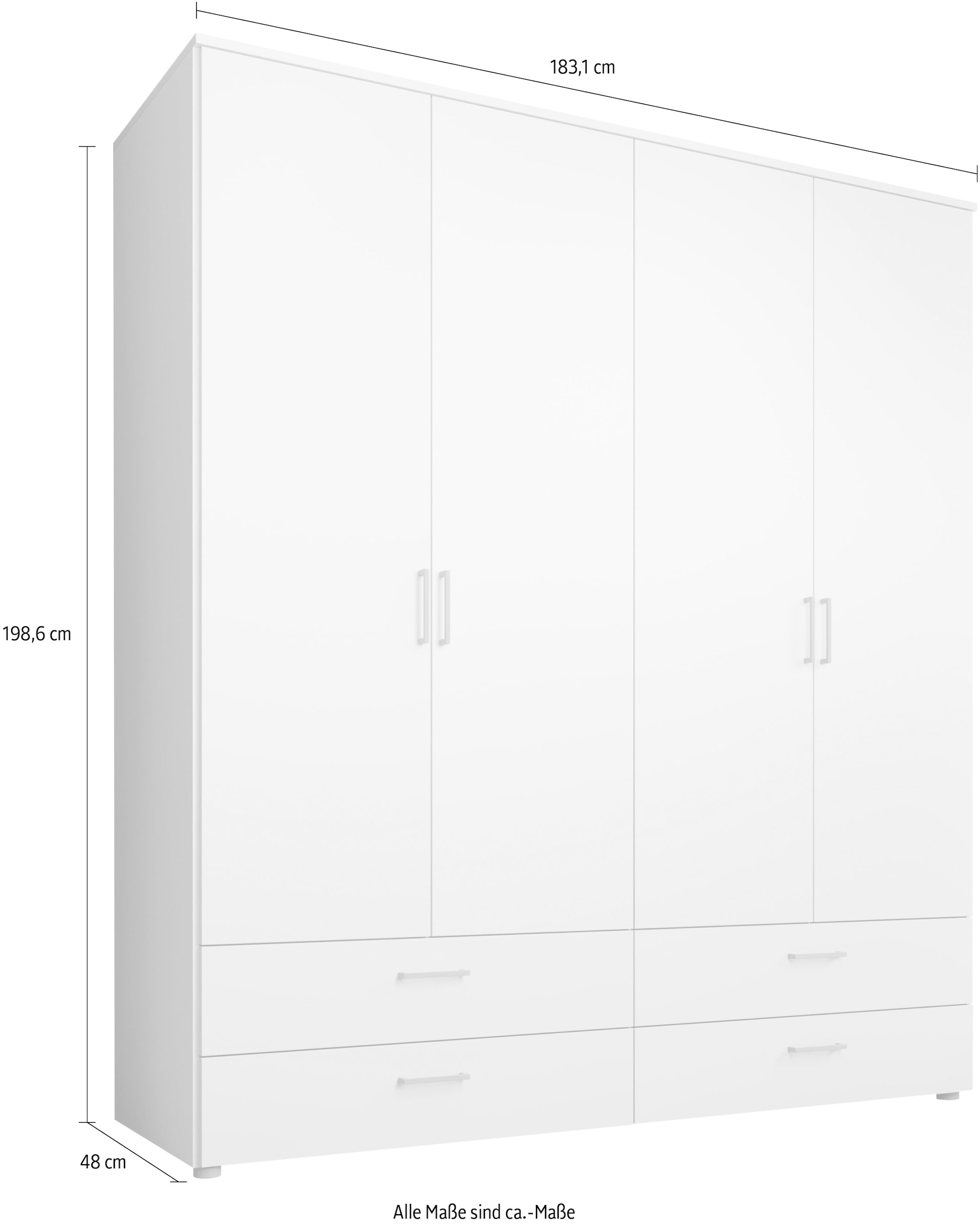 Schlafkontor Drehtürenschrank »Spazio«