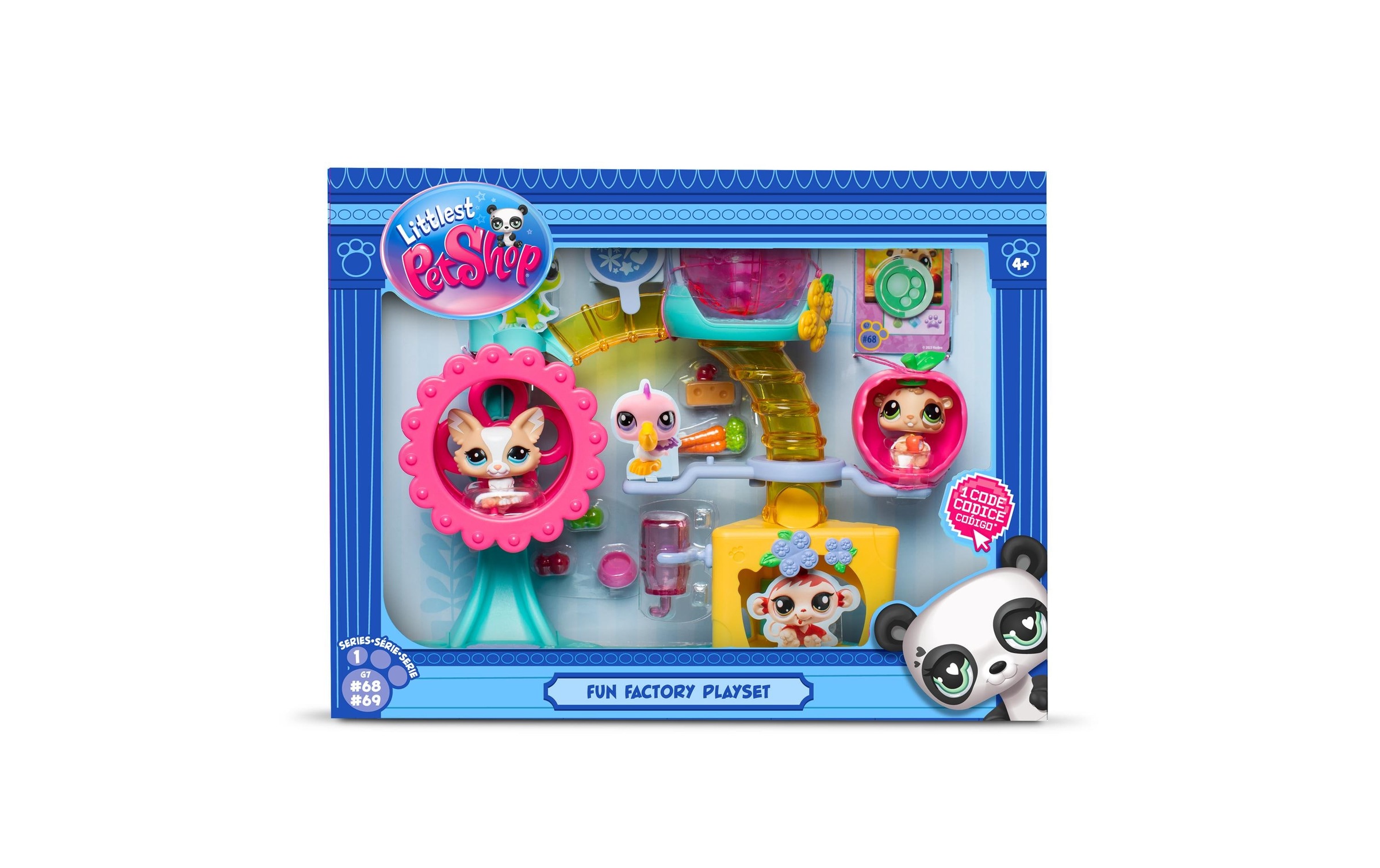 Bandai Konstruktions-Spielset »Littlest Pet Shop Coffret Fun Factory«