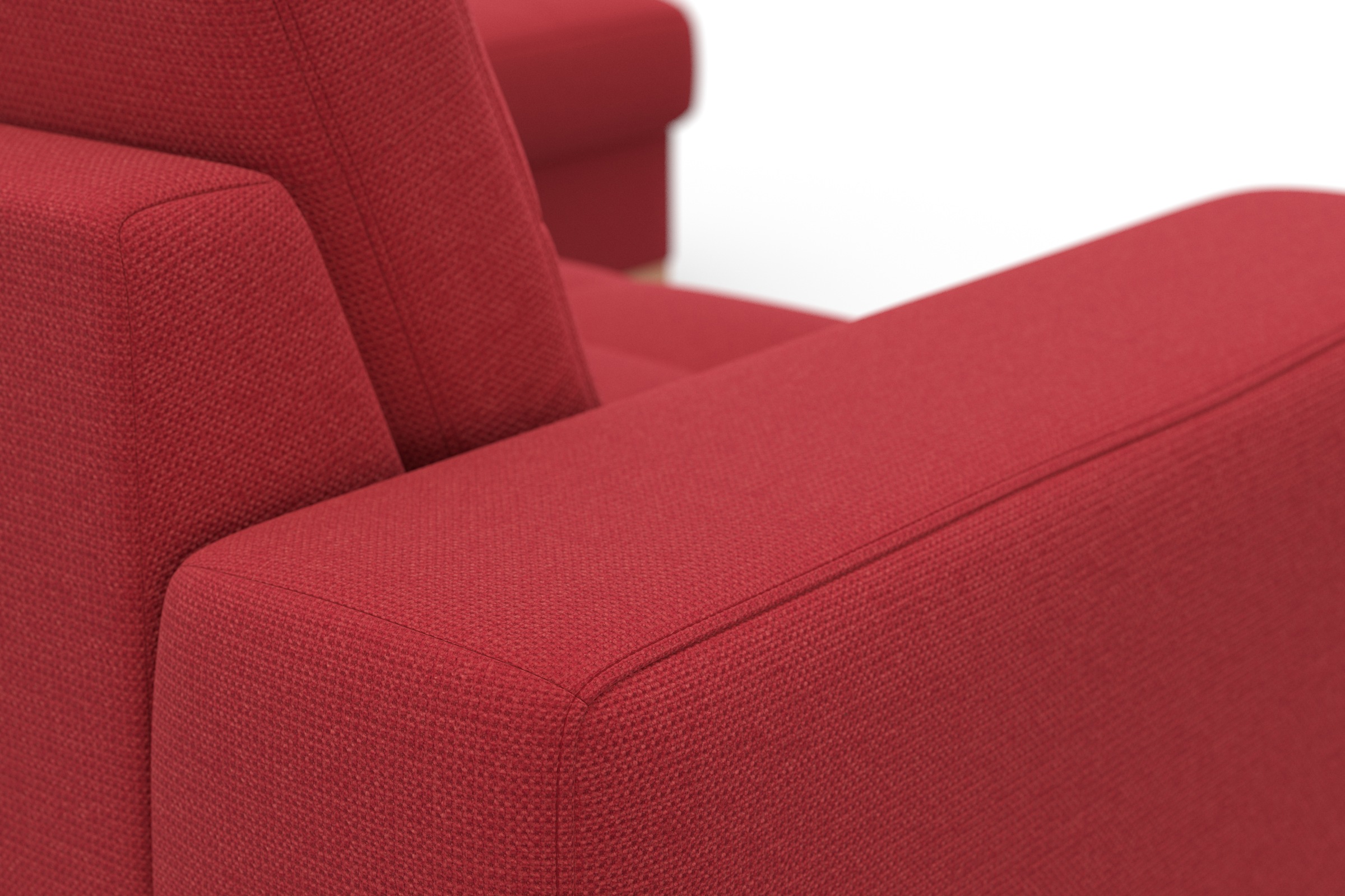 sit&more Ecksofa »Quincy L-Form«, wahlweise mit Bettfunktion und Bettkasten