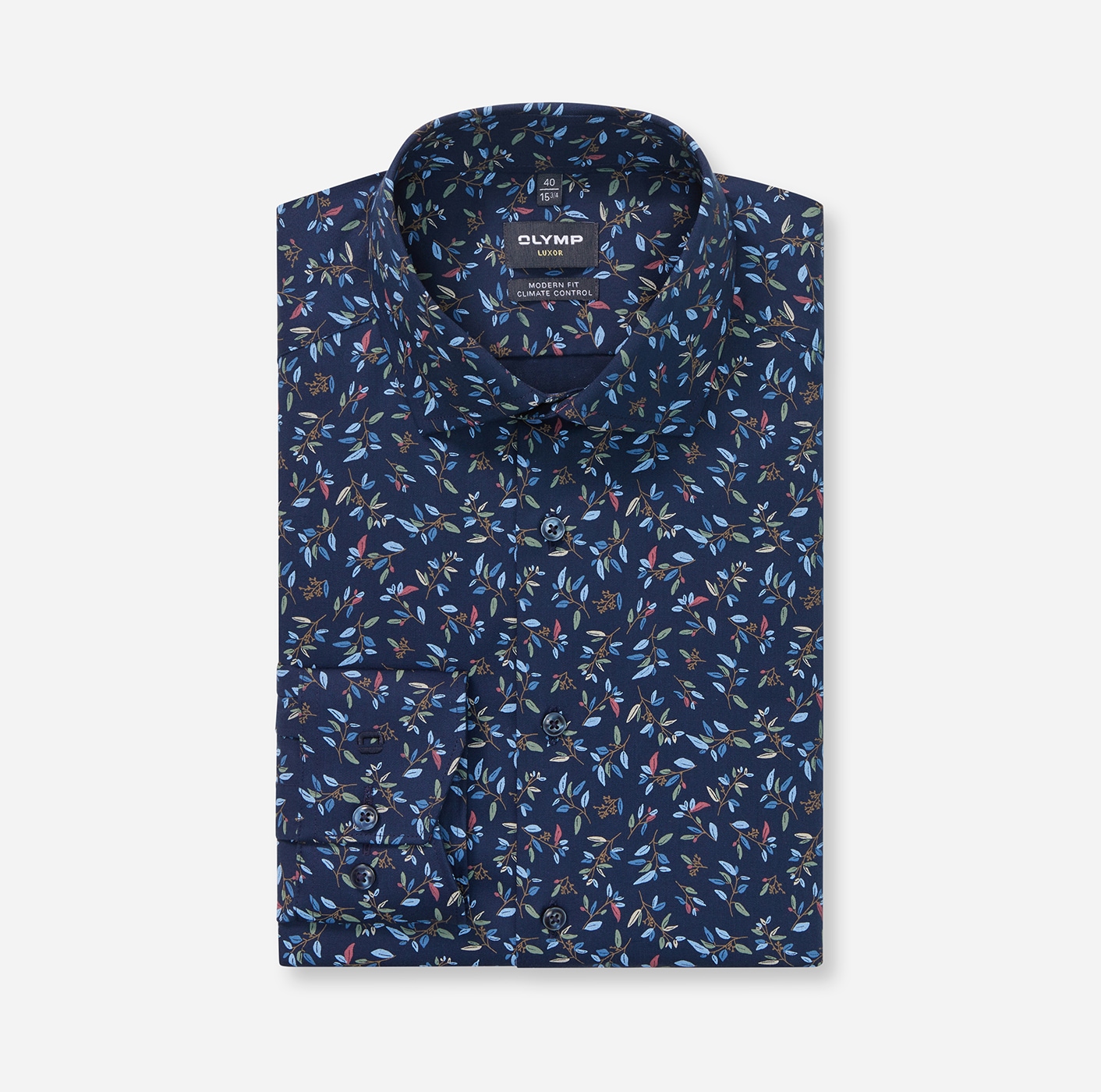 OLYMP Chemise à manches longues »24/7 - Luxor modern fit« Climate Control, Global-Kentkragen, modern fit, Businesshemd