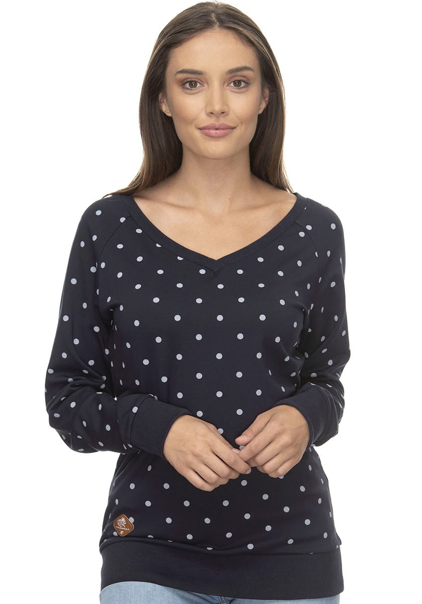 Image of Ragwear Sweatshirt »CAMILA«, mit Allover-Dots-Druck bei Ackermann Versand Schweiz