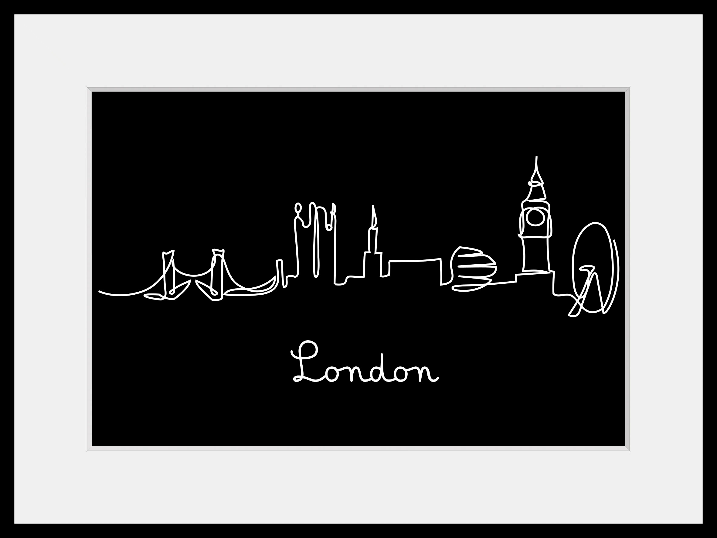 Image of queence Bild »London Skyline«, Städte, (1 St.) bei Ackermann Versand Schweiz