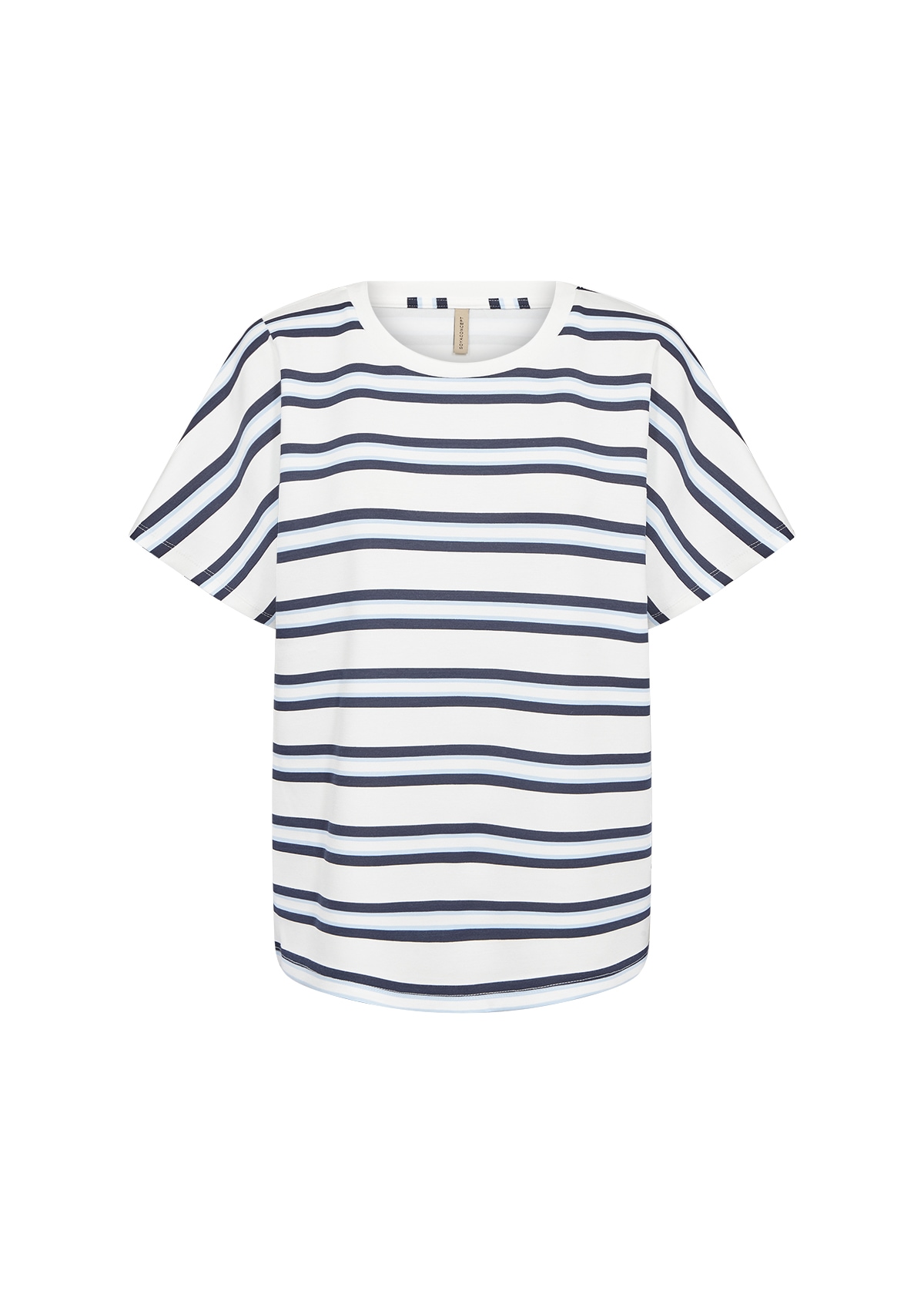 soyaconcept T-shirt »SC-BARNI 50« aus Viskosemischung mit Modal, Polyester und Elasthan