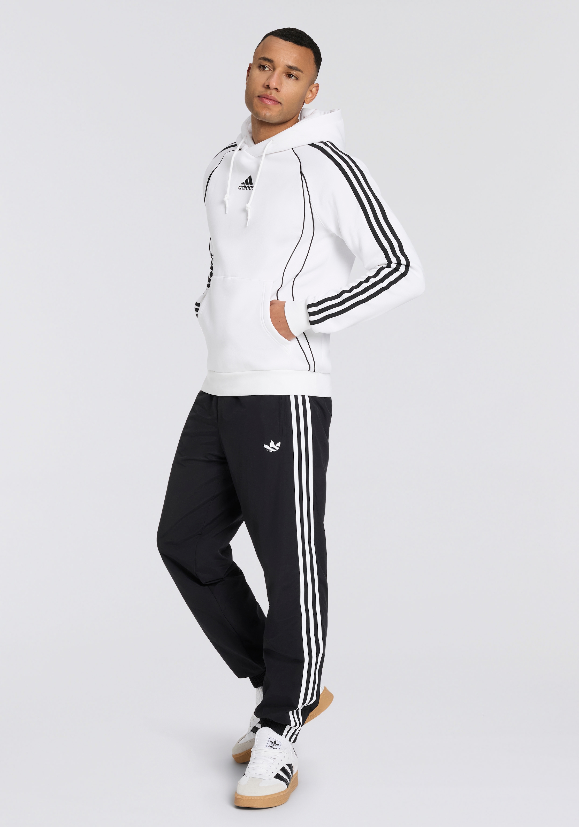 adidas Originals »ADICOLOR TEAMGEIST CUT LINE HOODIE«
