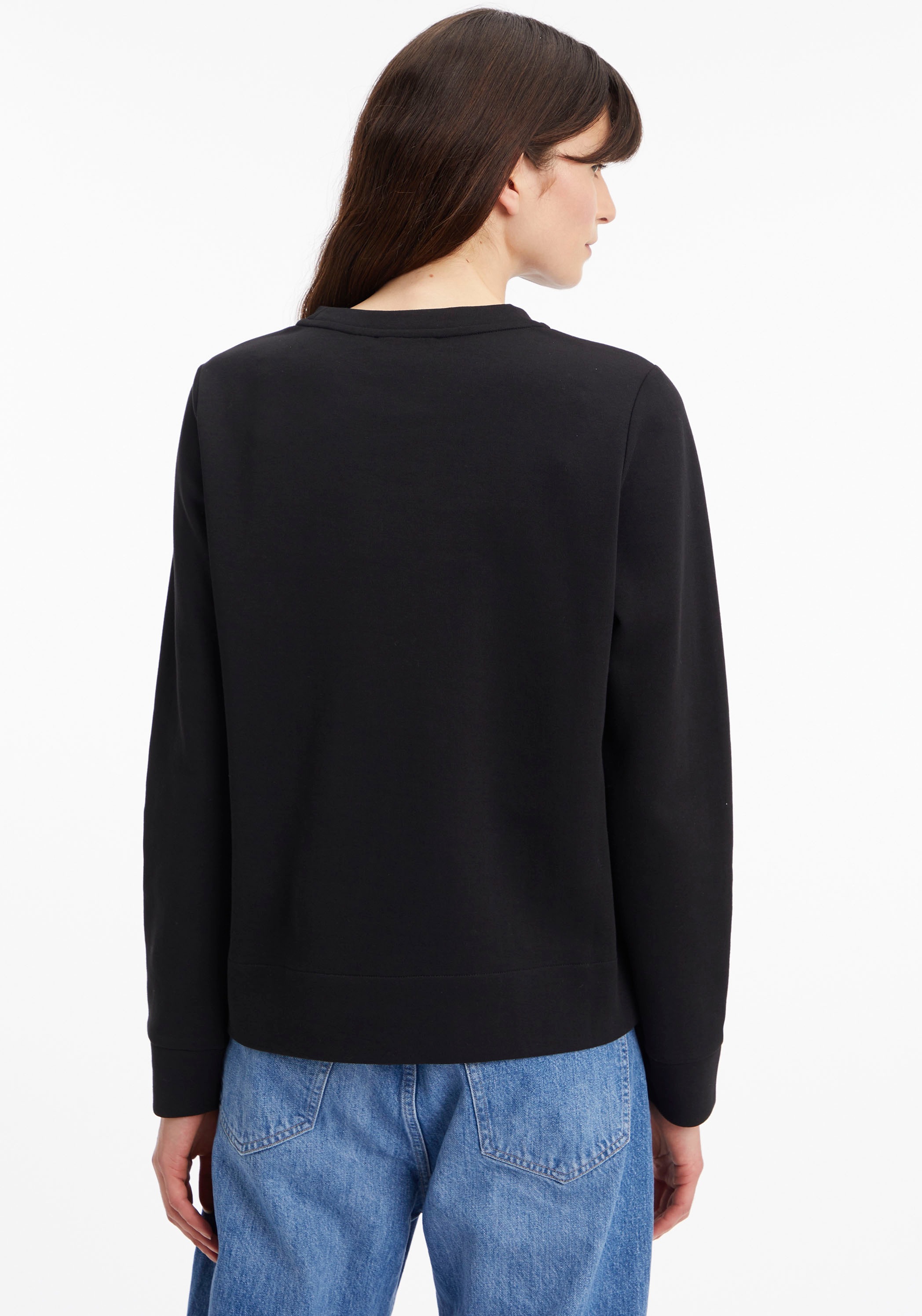 Calvin Klein Sweatshirt »MICRO LOGO ESS SWEATSHIRT«, mit Rundhalsausschnitt