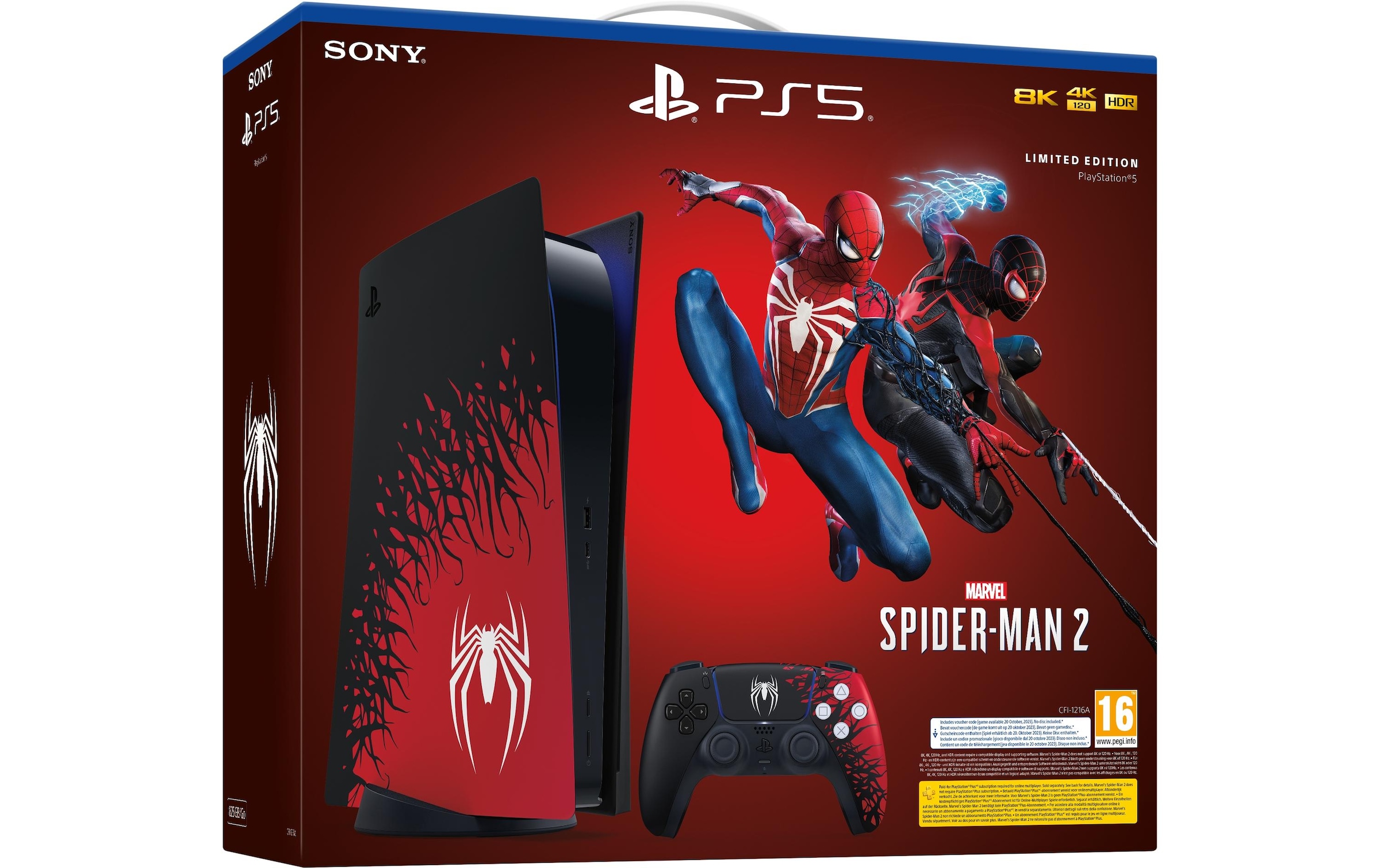 Sony Spielekonsole »5 825GB Spider-Man Bundle«