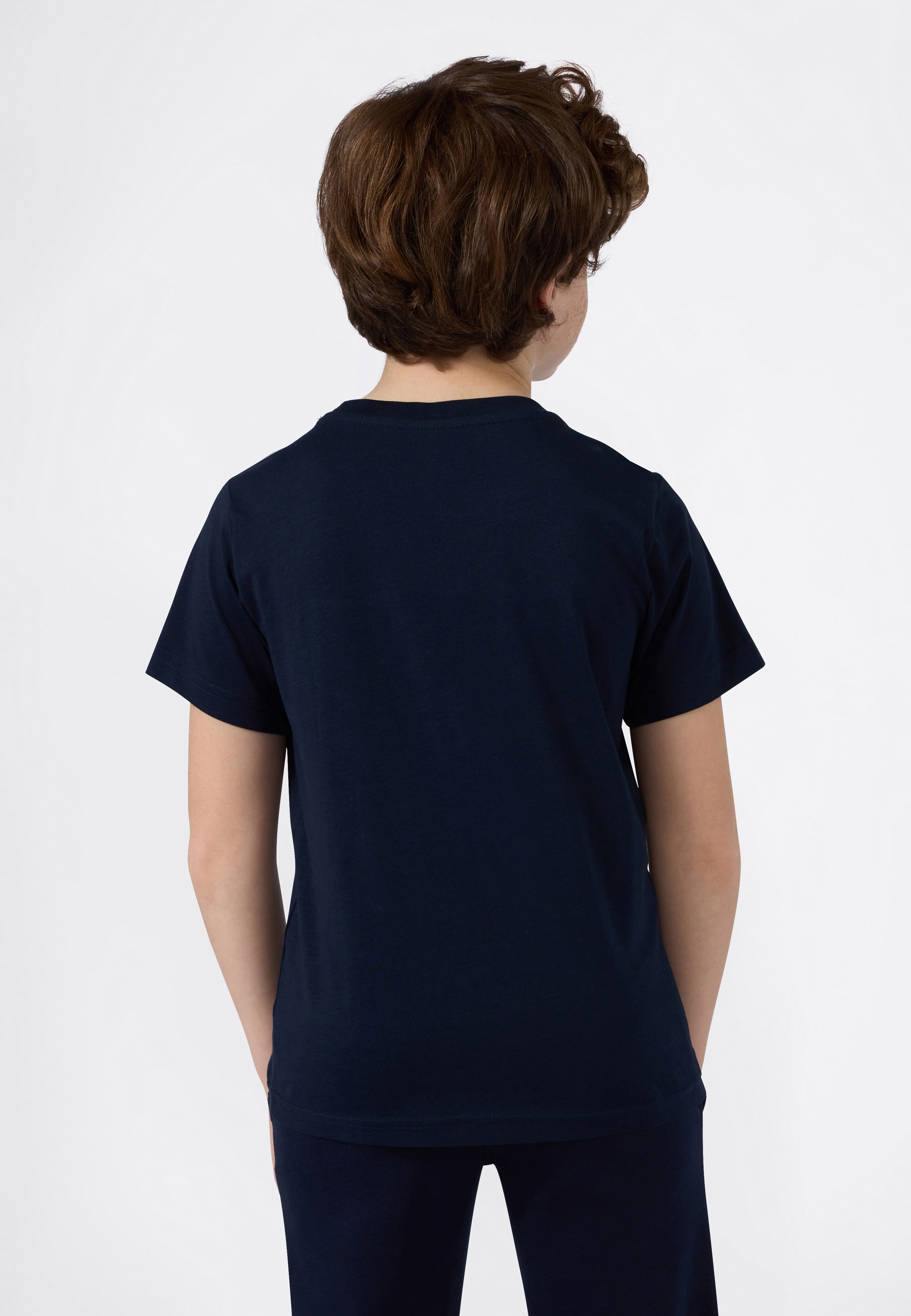 Champion T-Shirt »ICONS CONTRAST Crewneck T-Shirt« mit Rundhalsausschnitt, Kurzarm, aus Baumwolle, klassischer Schnitt