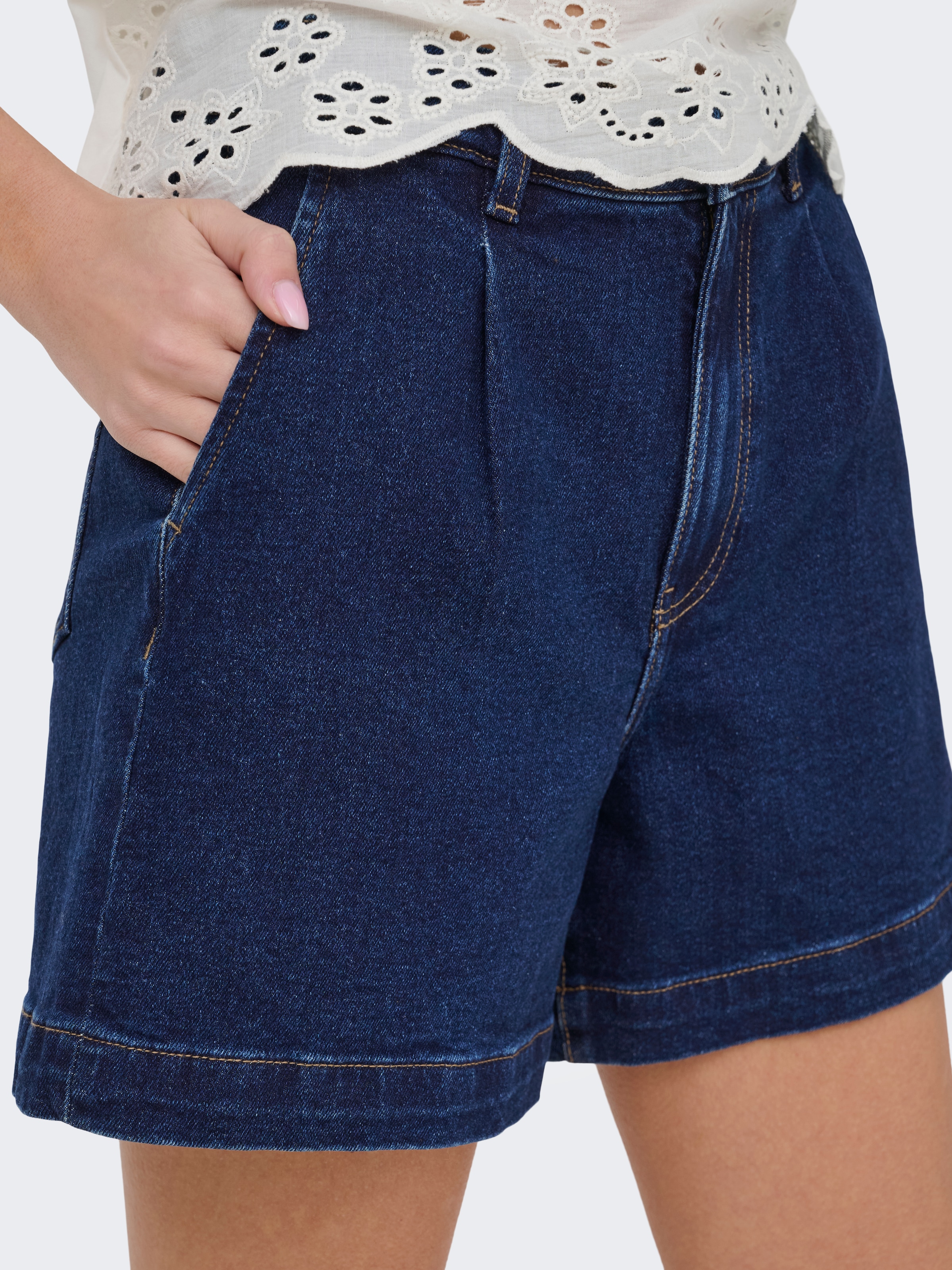 JDY Short en jean »JDYVALERIE HW WID SHORTS DNM NOOS«