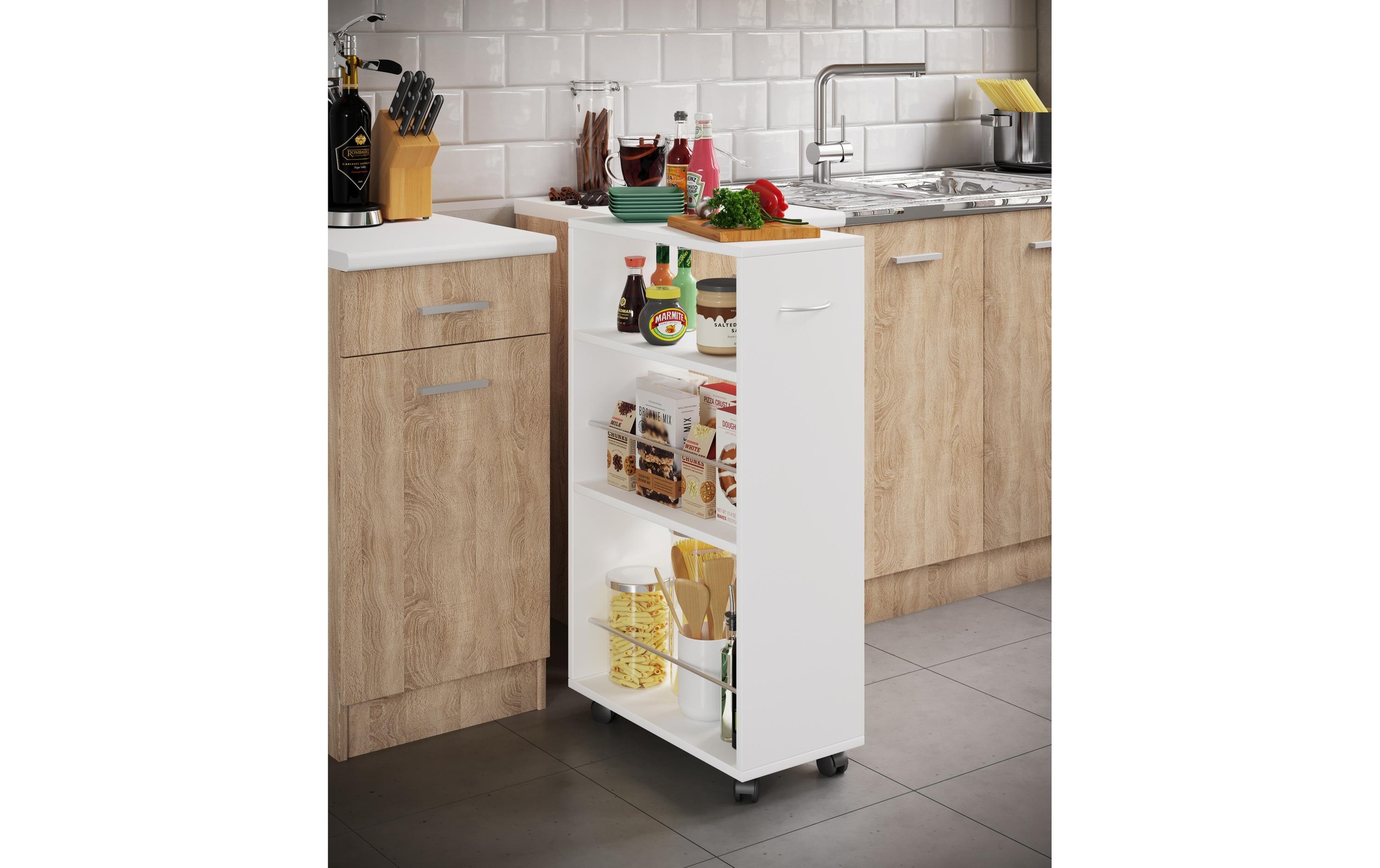 VCM Chariot de cuisine »Tusal 25 x 85 x 50 cm«