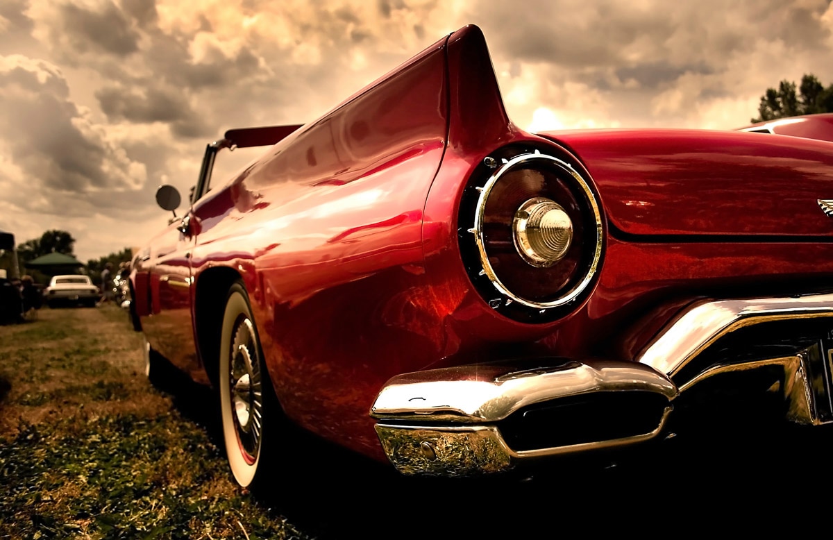 Image of Papermoon Fototapete "Sepia Oldtimer"