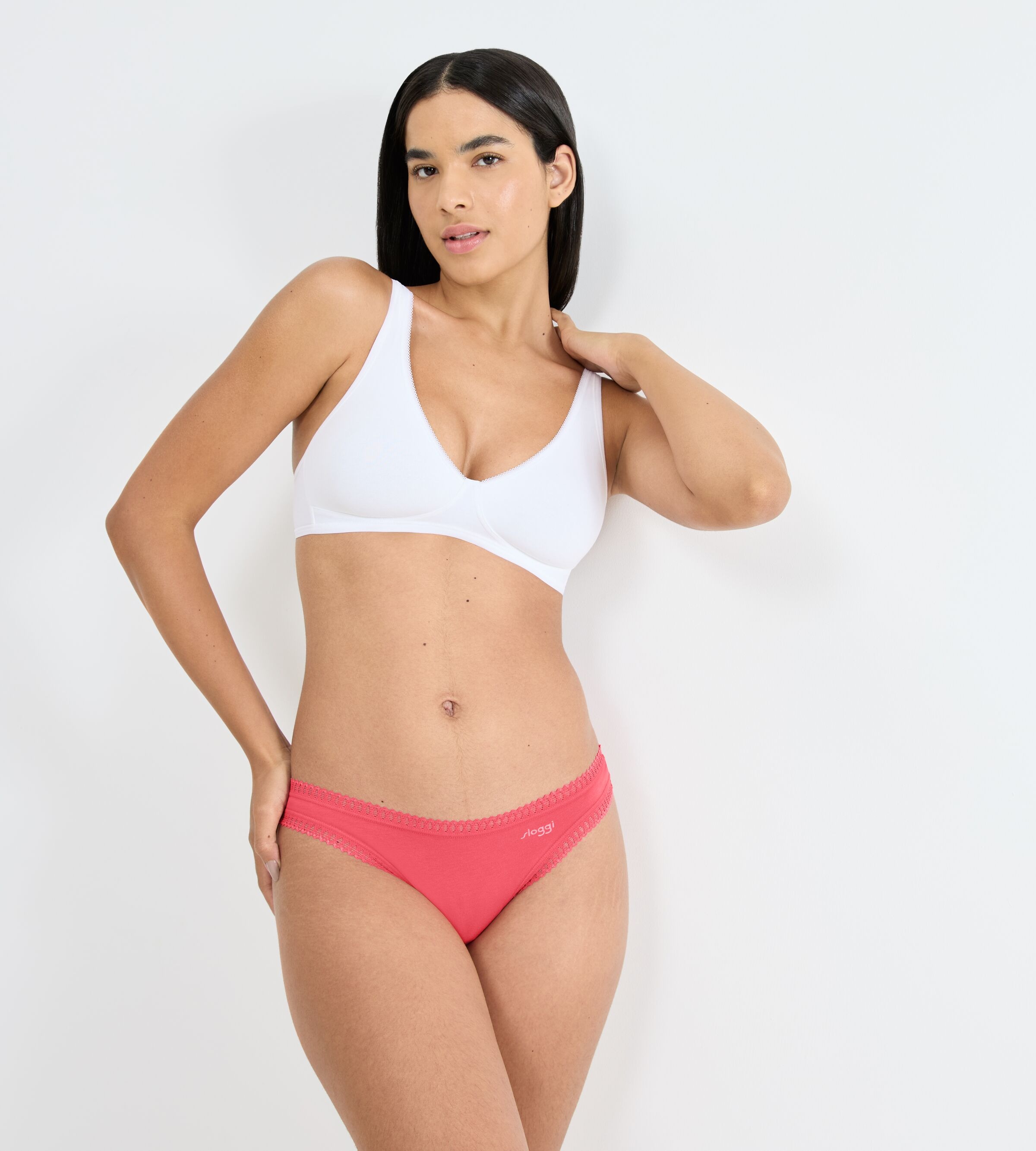 sloggi String »GO Crush String C3P« 3er Pack,  mit Spitzendetails