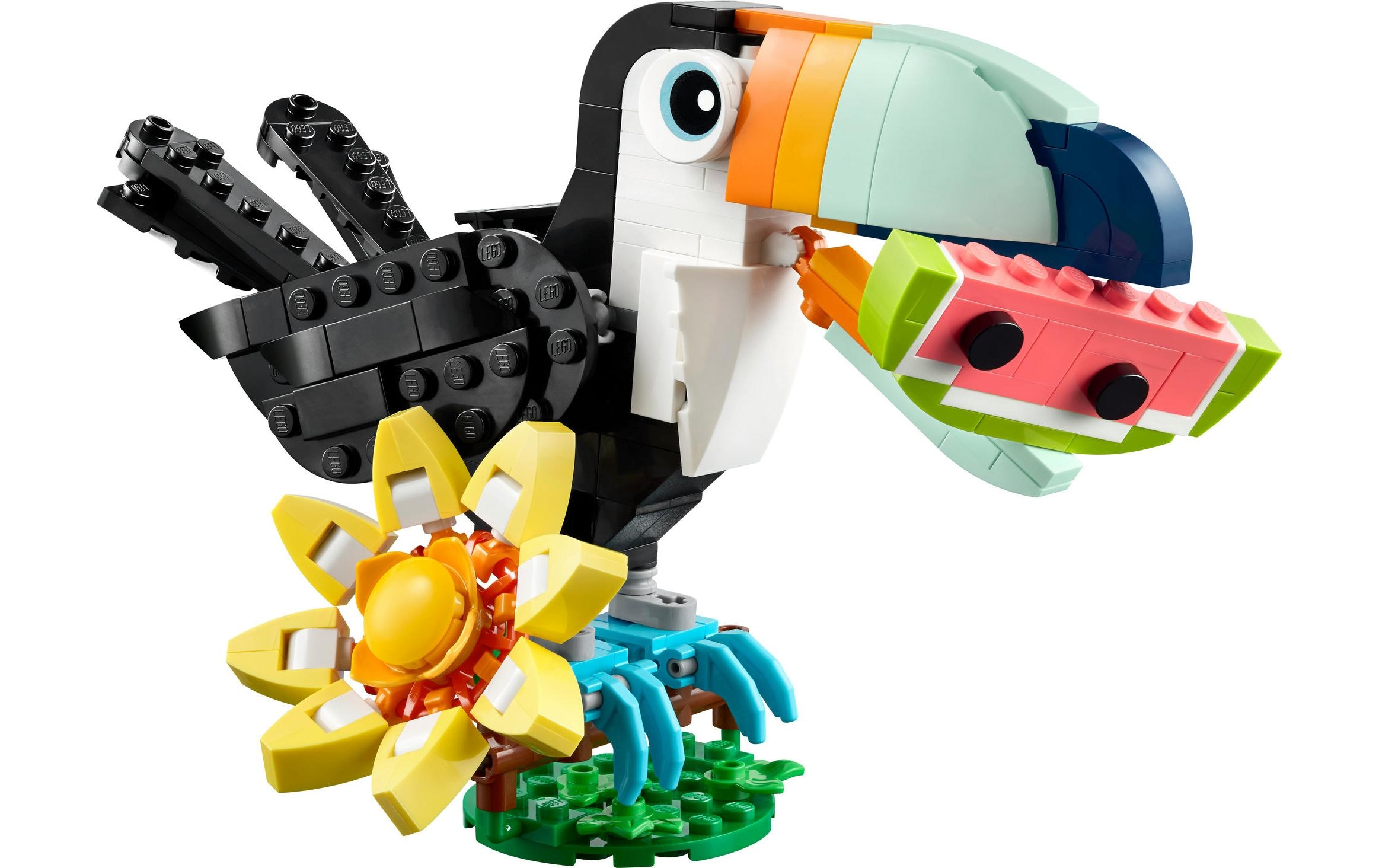 LEGO® Briques de jeu »LEGO® Creator Wilde Tiere: Tropischer Tukan 31173«