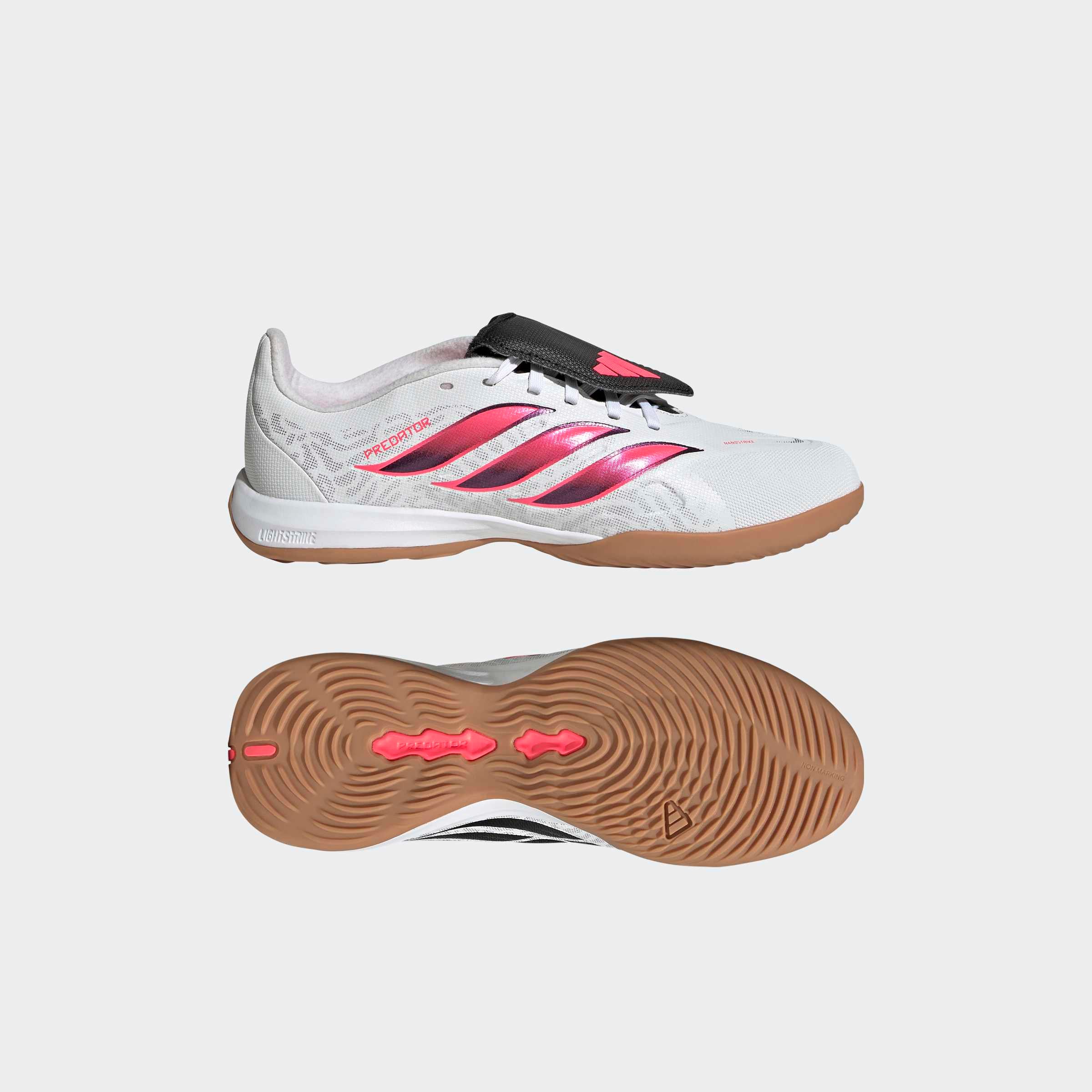 adidas Performance Chaussure de football »PREDATOR LEAGUE KIDS , UMSCHLAGBARE ZUNGE«  pour sol de salle, pour adolescents et enfants