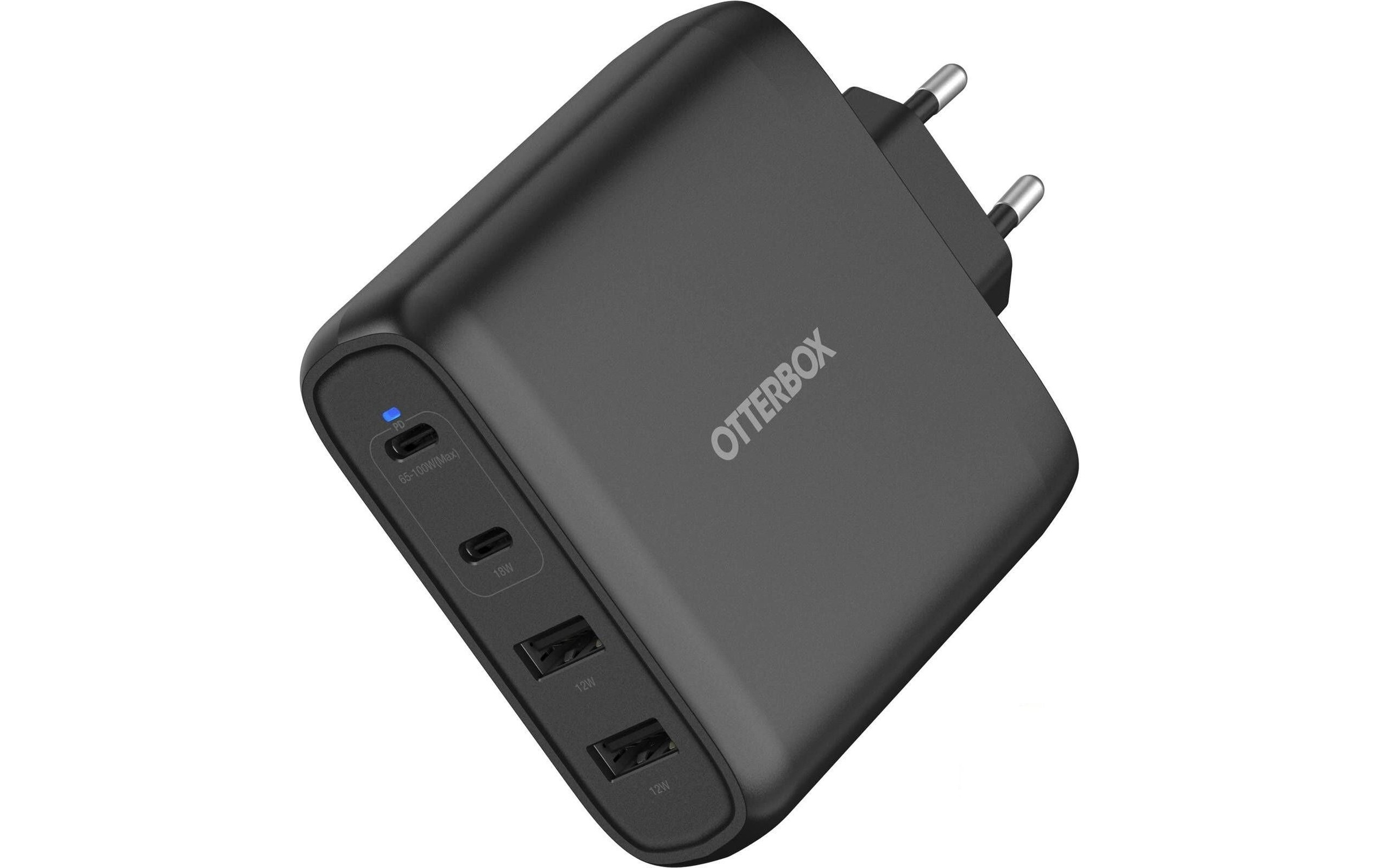 Image of Otterbox USB-Ladegerät "Wall Charger 100W GaN 2x USB-C & 2x USB-A" USB-Power Delivery (PD)