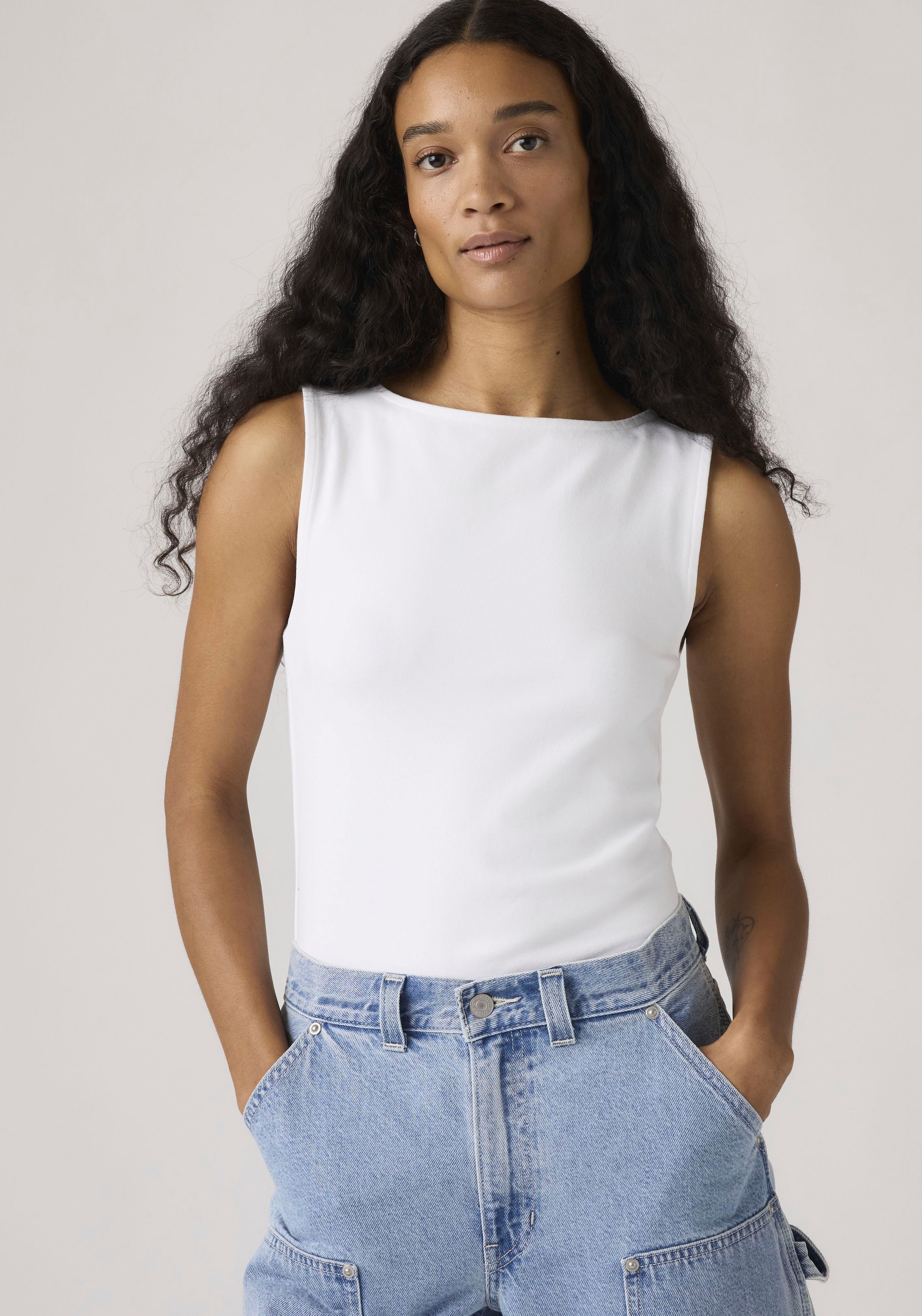 Image of Levis T-Shirt "BLAIR SL BOATNECK" mit Rundhalsausschnitt