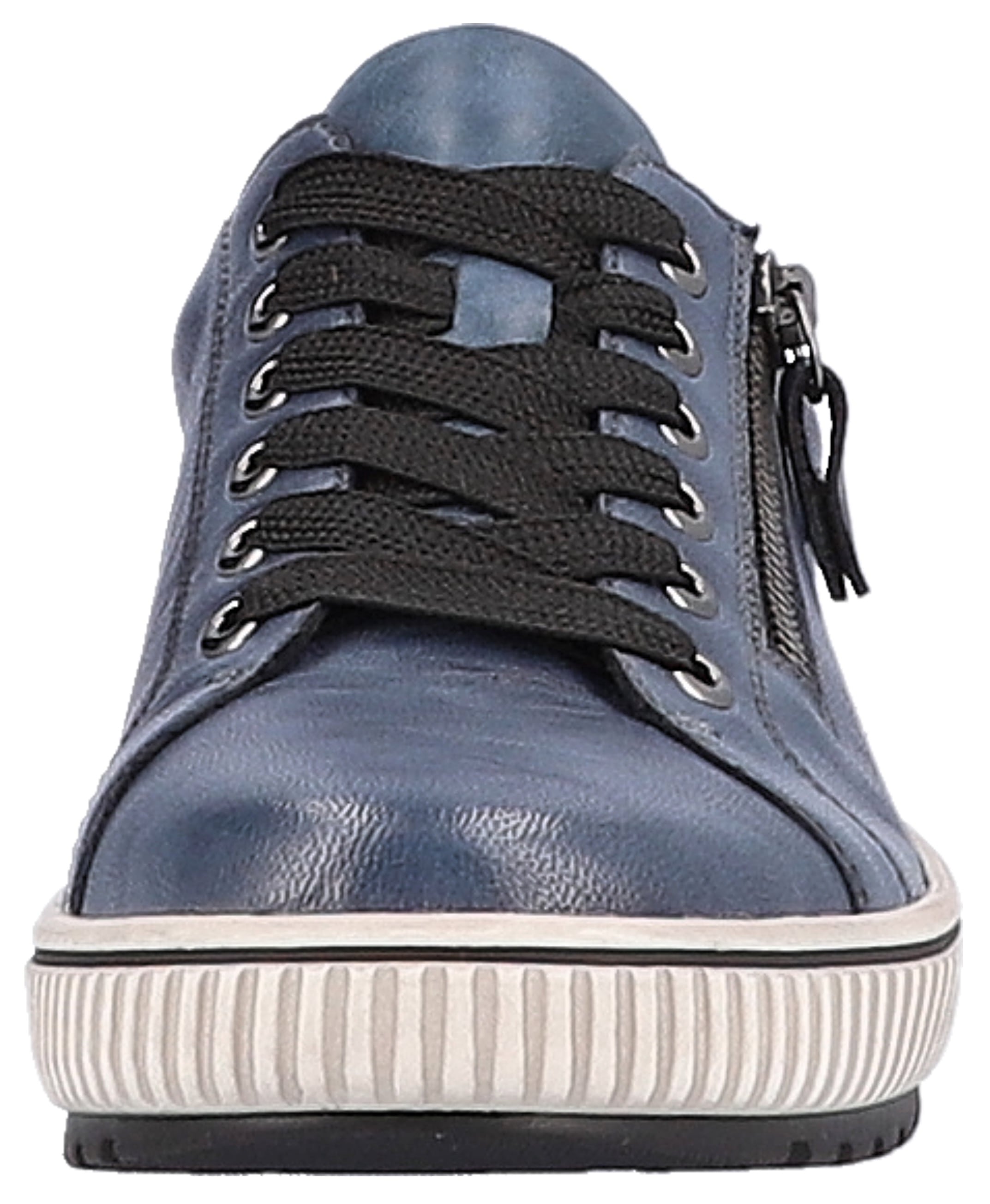 Remonte Plateausneaker, Freizeitschuh, Halbschuh, Schnürschuh mit Aussenreissverschluss