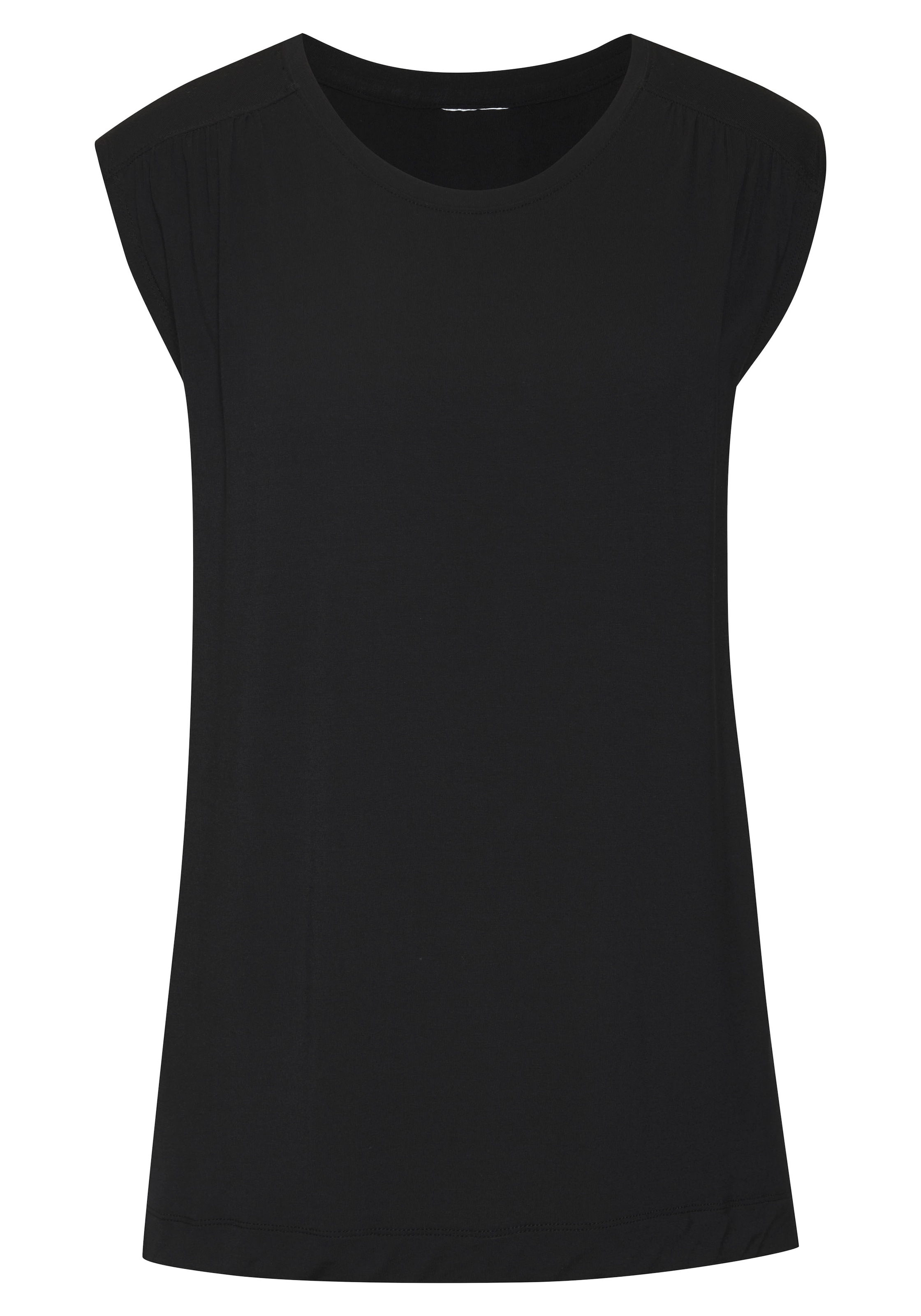 LASCANA Shirttop »mit Schulterraffung«, aus weichem Viskose-Stretch
