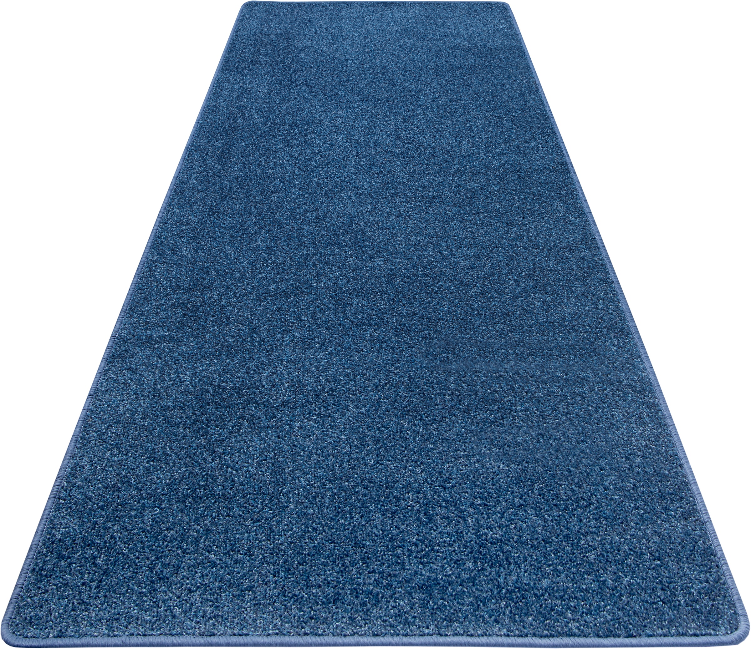 Hanse Home Exclusiv Chemin de table »Liberty« Rectangulaire 7 mm Höhe Uni-Meliert, robust, kräftige Farben, rundherum farbige Kettelung