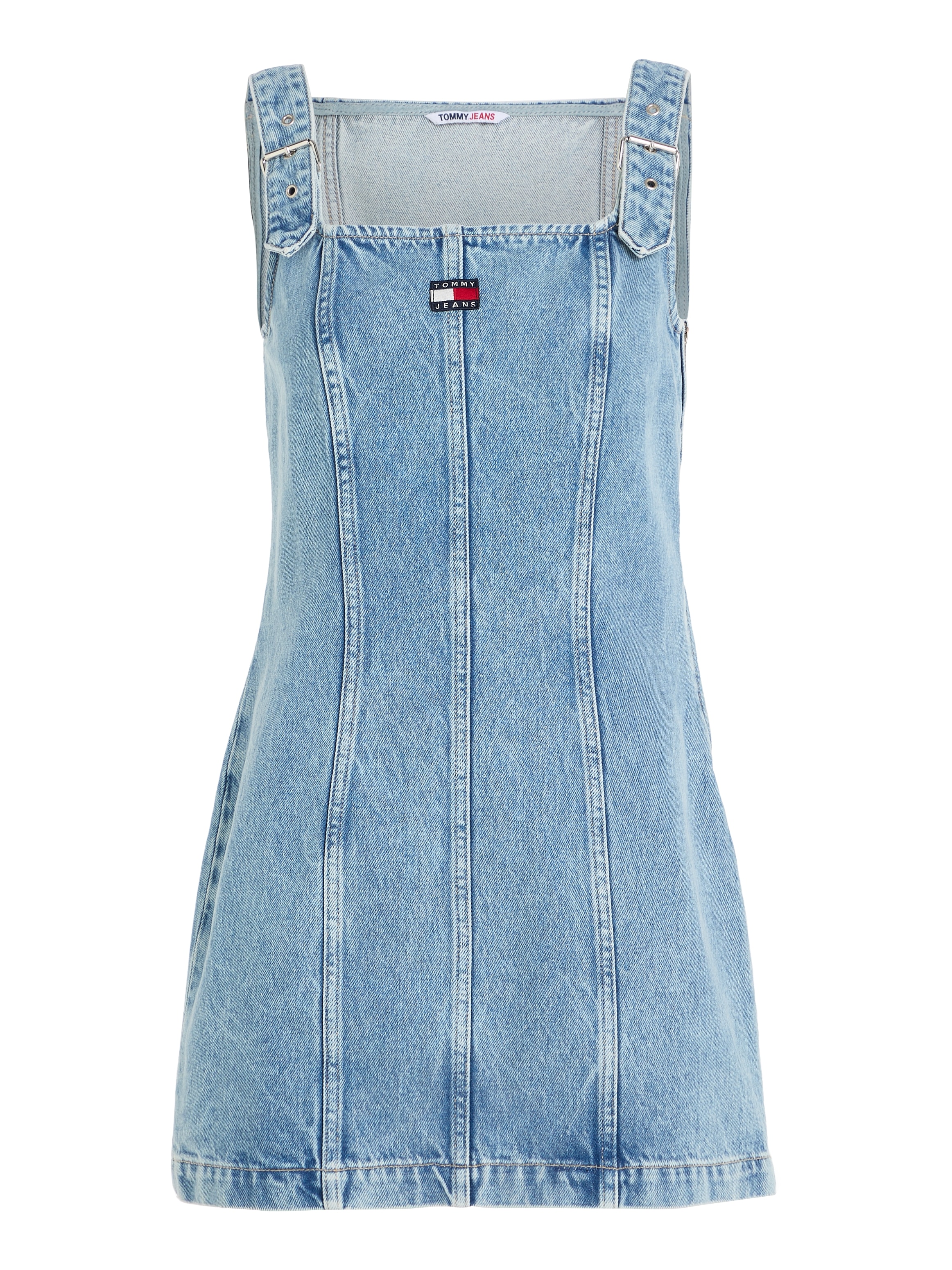 Tommy Jeans Jeanskleid auf Jeans Markenlabel »BUCKLE MINI mit DRESS versandkostenfrei DG7012«, Tommy
