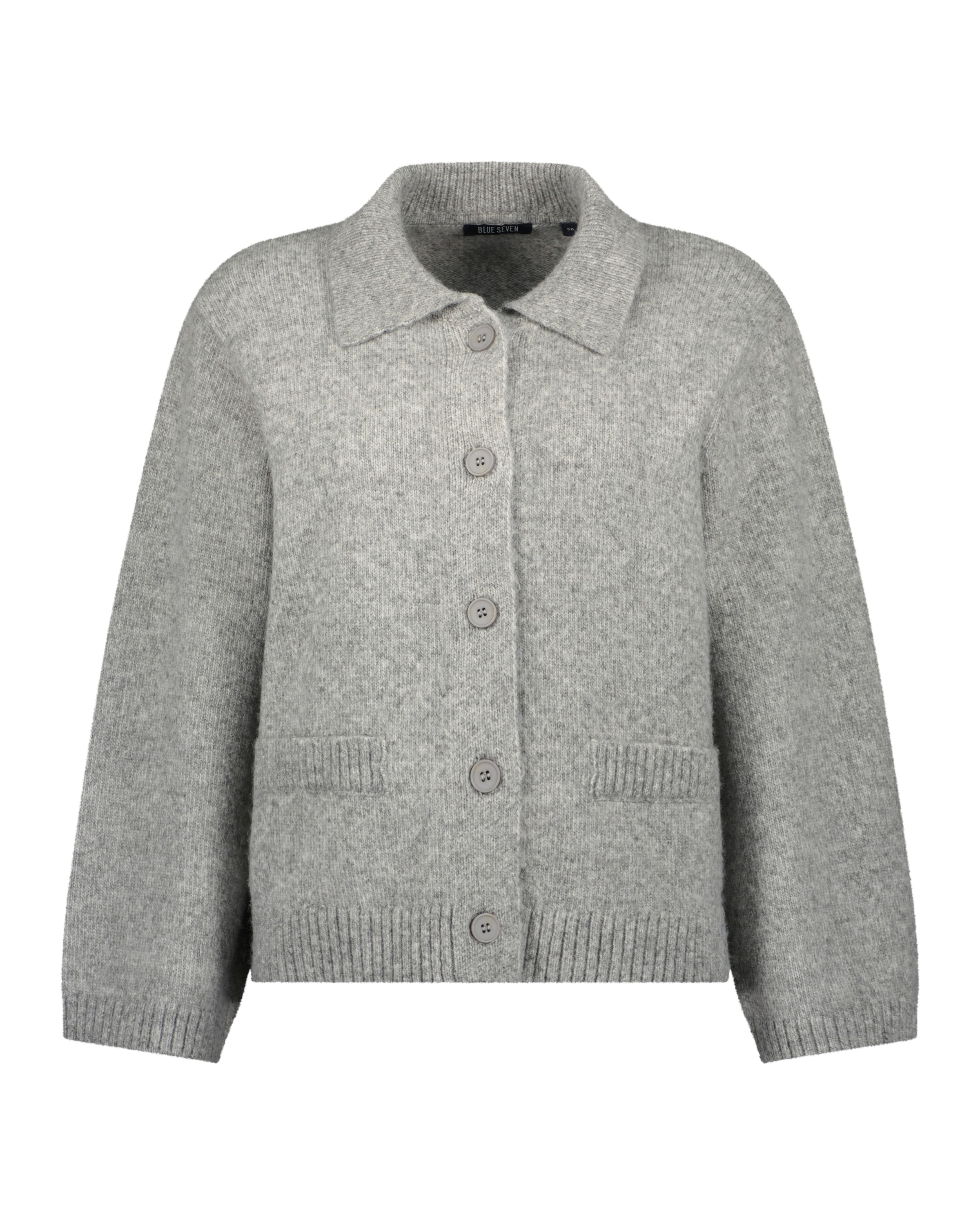 Image of Blue Seven Strickjacke "Strickjacke mit Kragen" 1