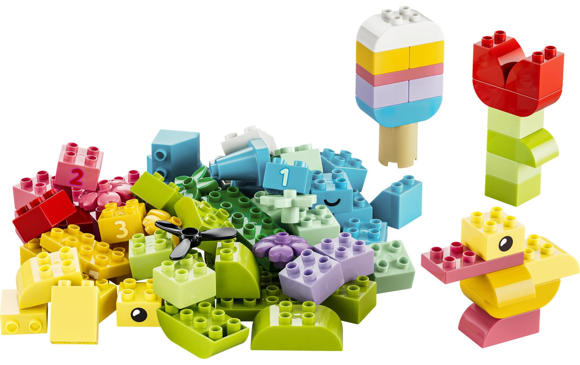 LEGO® Konstruktionsspielsteine »Bunte Kreativbox (10479), LEGO DUPLO Classic« Made in Europe