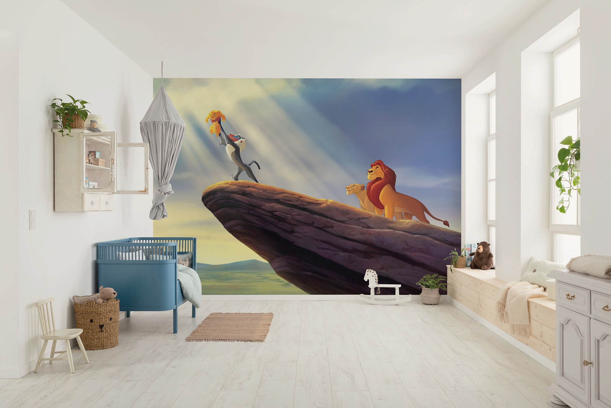 Komar Kindertapete "Disney The Lion King The New King" bedruckt glatt