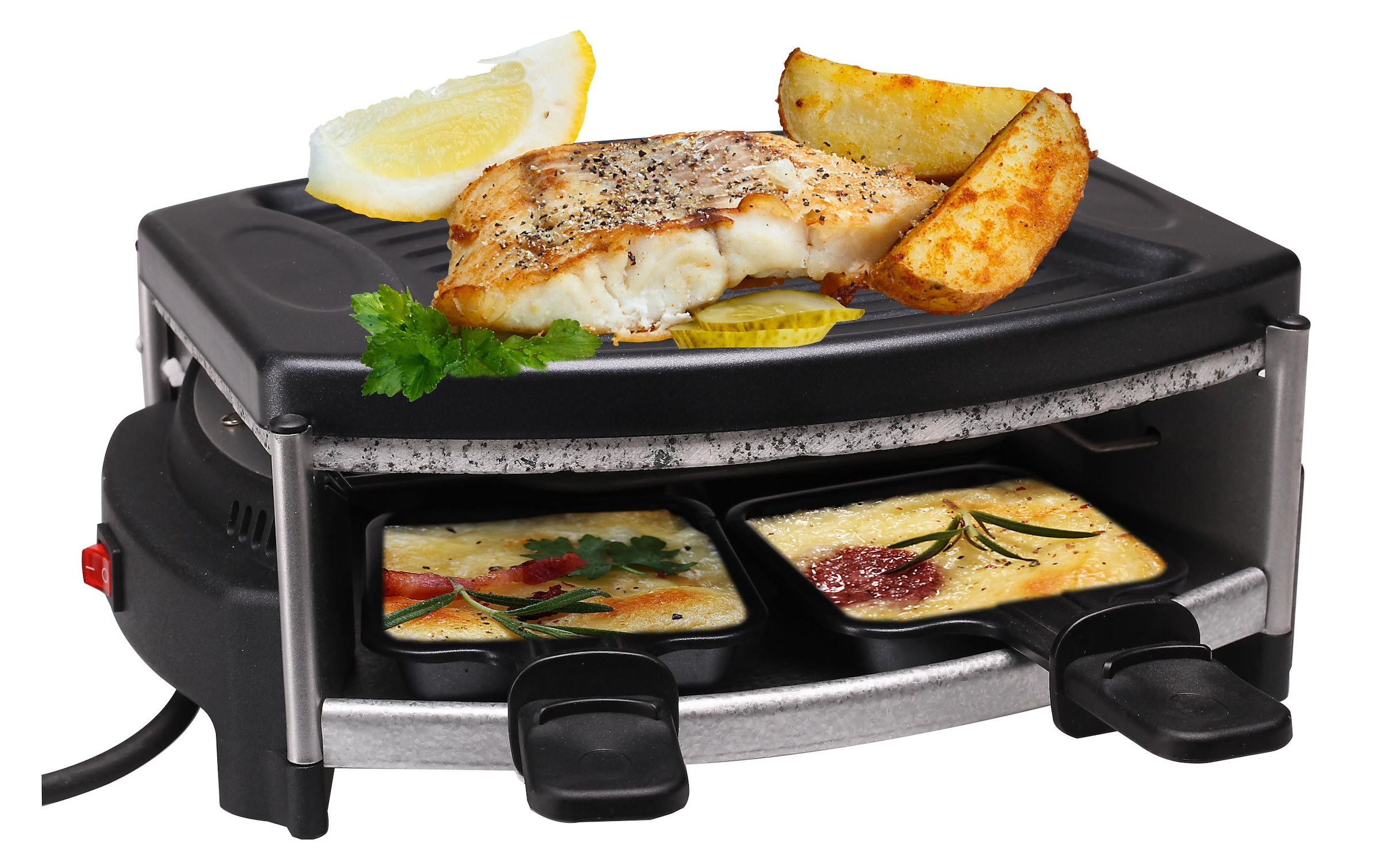 Nouvel Raclette »4 Grill«, 500 W