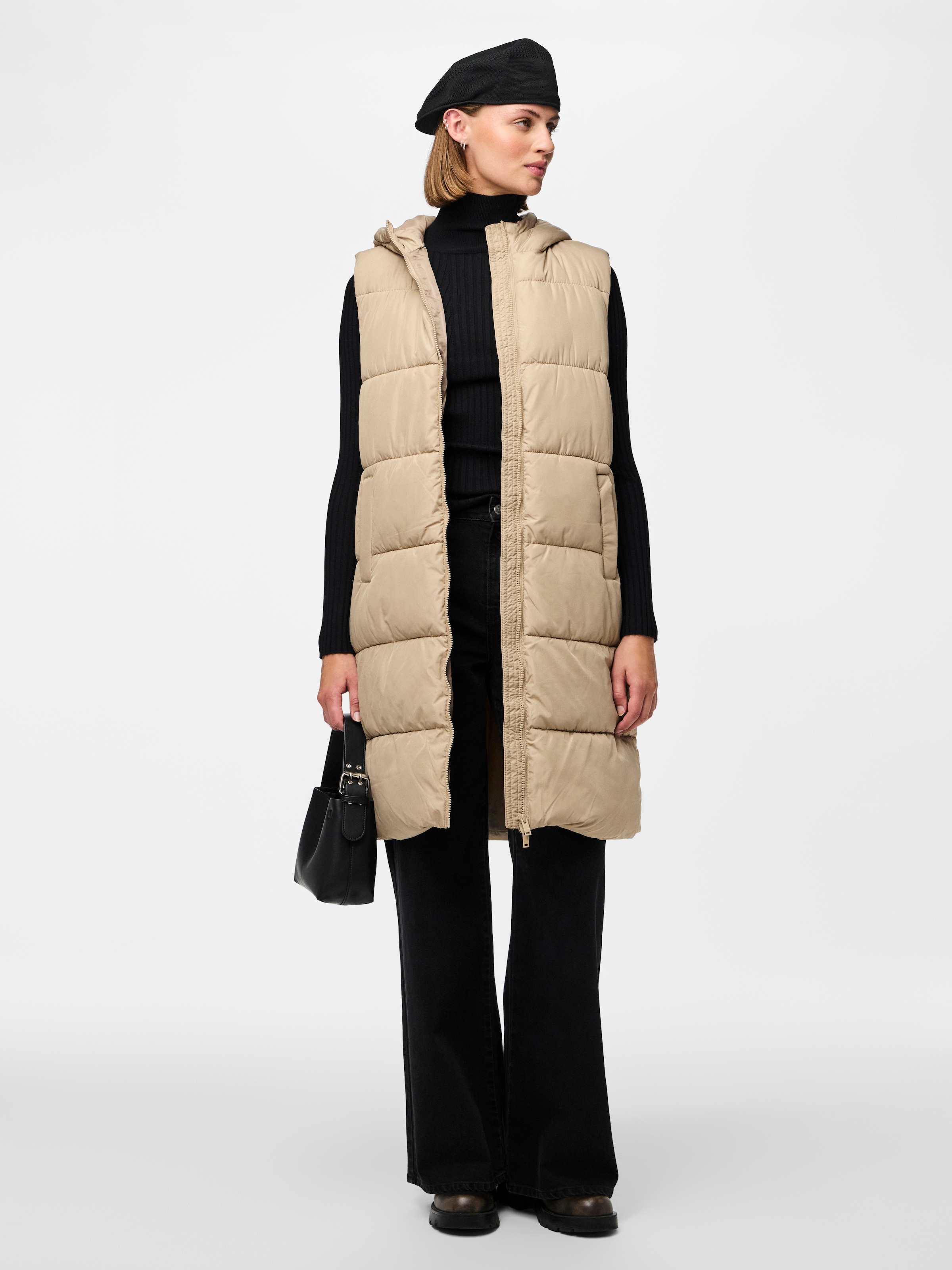 pieces Steppweste »PCBEE NEW LONG PUFFER VEST NOOS BC«