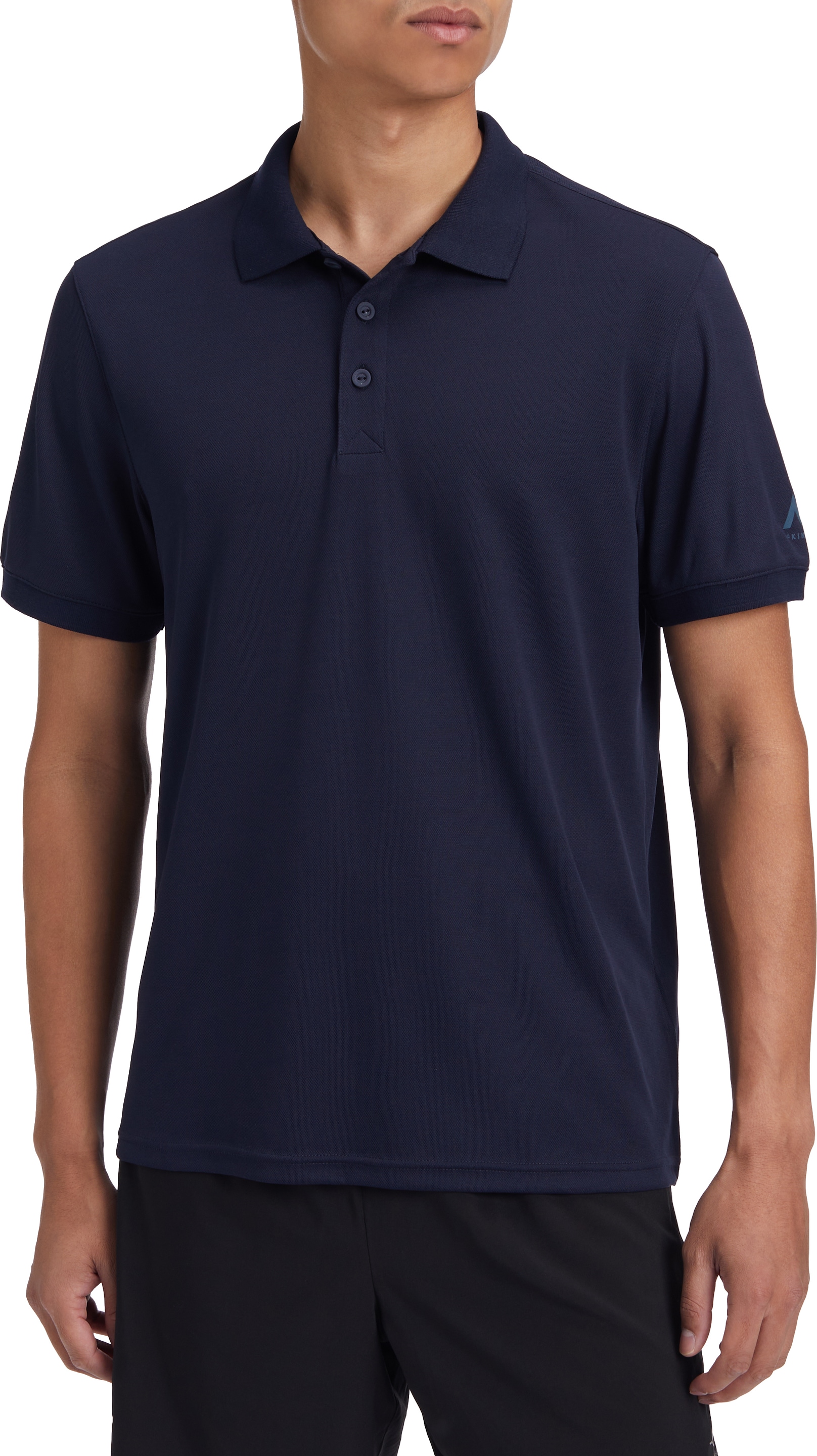 Image of McKINLEY Poloshirt "HE.-POLO LANGO M" für vielseitige Outdoor-Aktivitäten und Alltag, Strickkragen