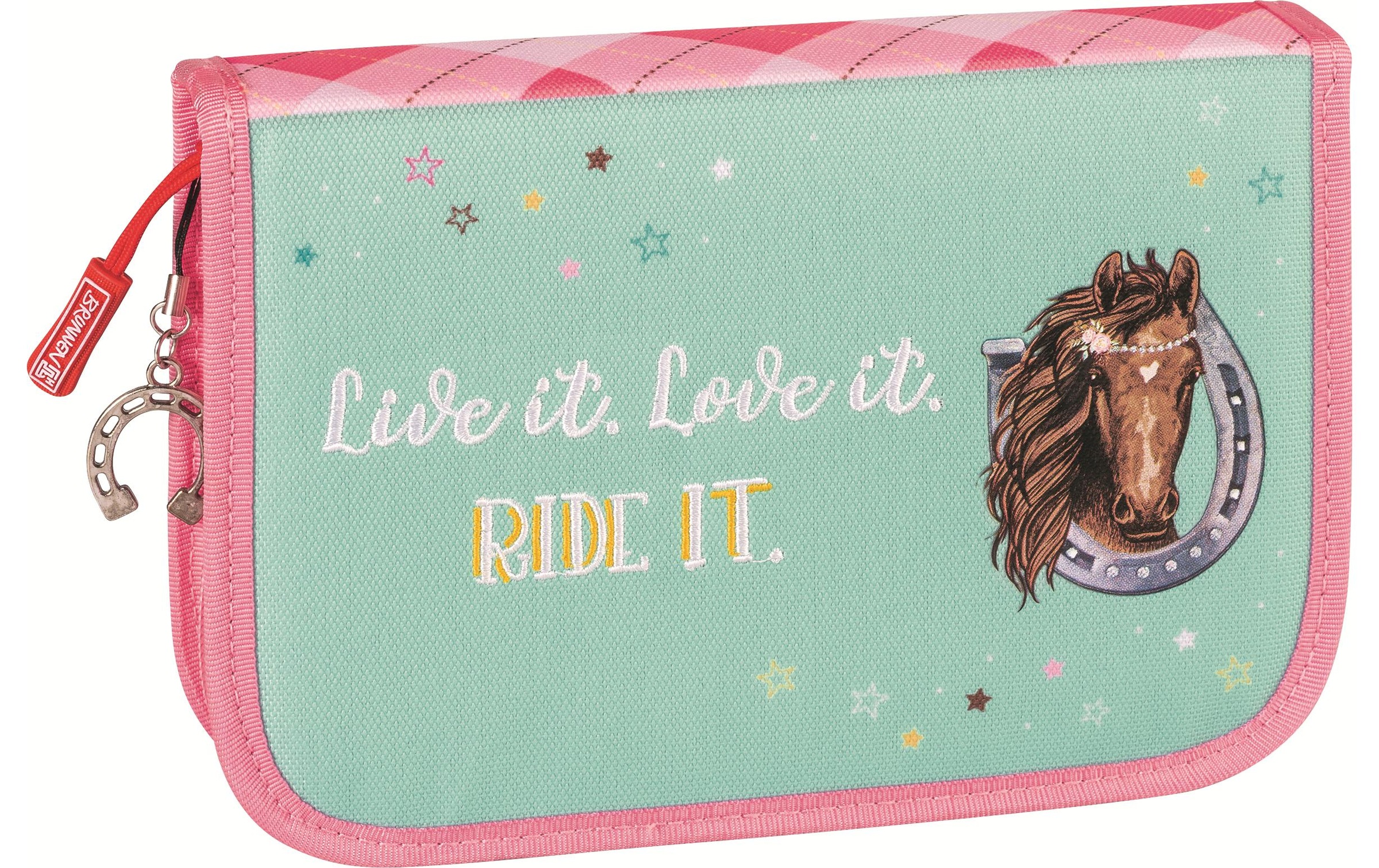 Image of BRUNNEN Schreibgeräteetui »Ponnylove mit 1 Reissv« bei Ackermann Versand Schweiz