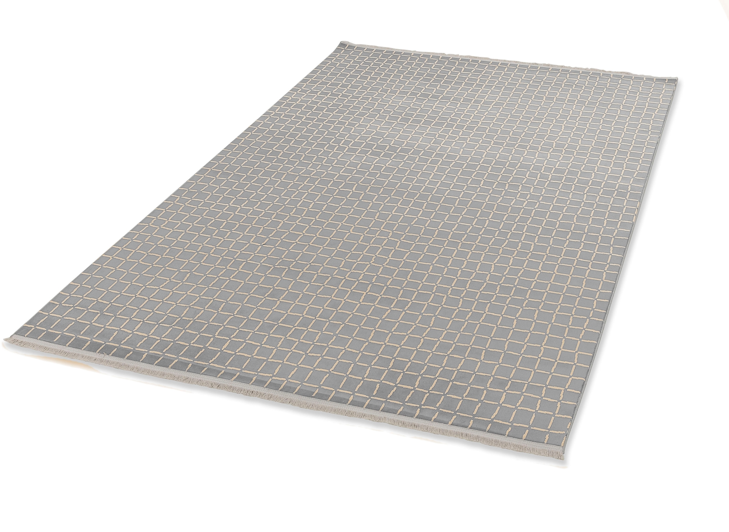 SCHÖNER WOHNEN-Kollektion Teppich »Magic 6104«, rechteckig, Hoch Tief  Struktur, mit Viskose, weich und glänzend bequem kaufen
