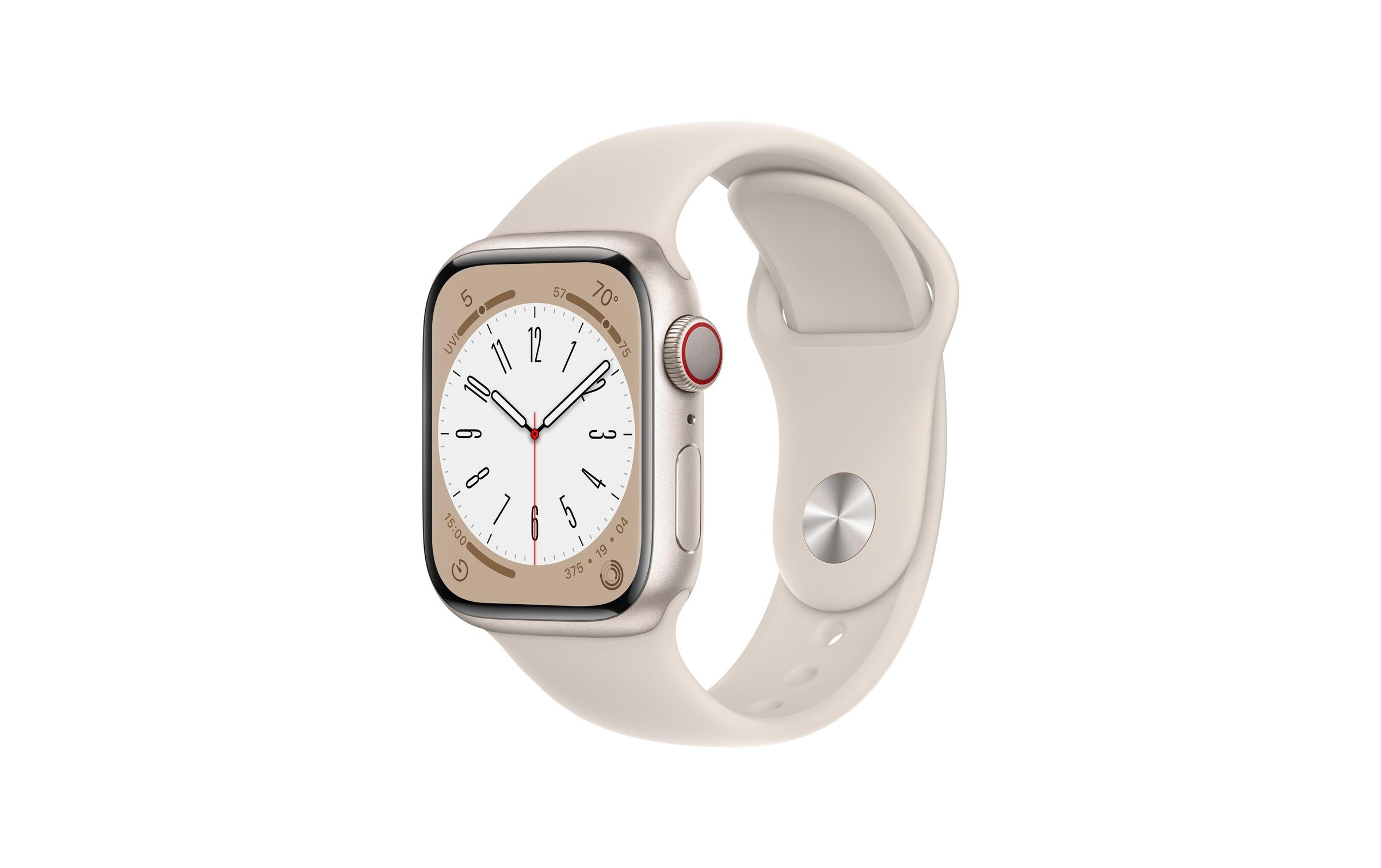 Image of Apple Smartwatch »S8 41mm Starlight Alu Cellular« bei Ackermann Versand Schweiz