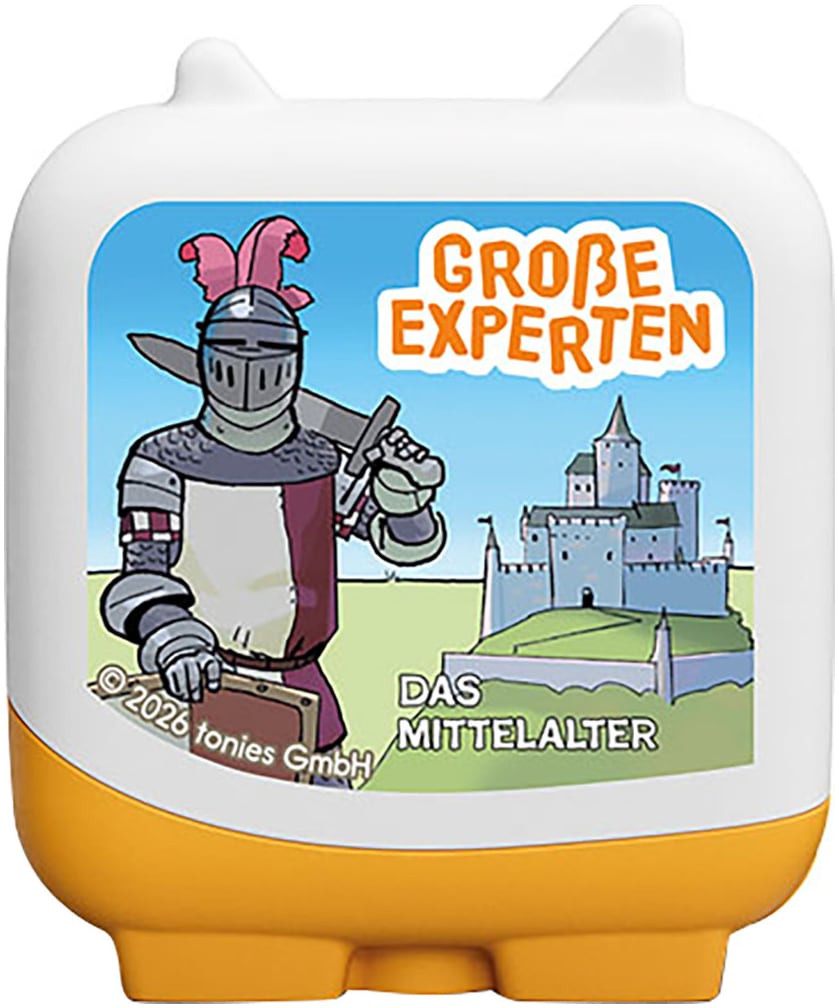 Image of tonies Hörspielfigur "Grosse Experten - Das Mittelalter"