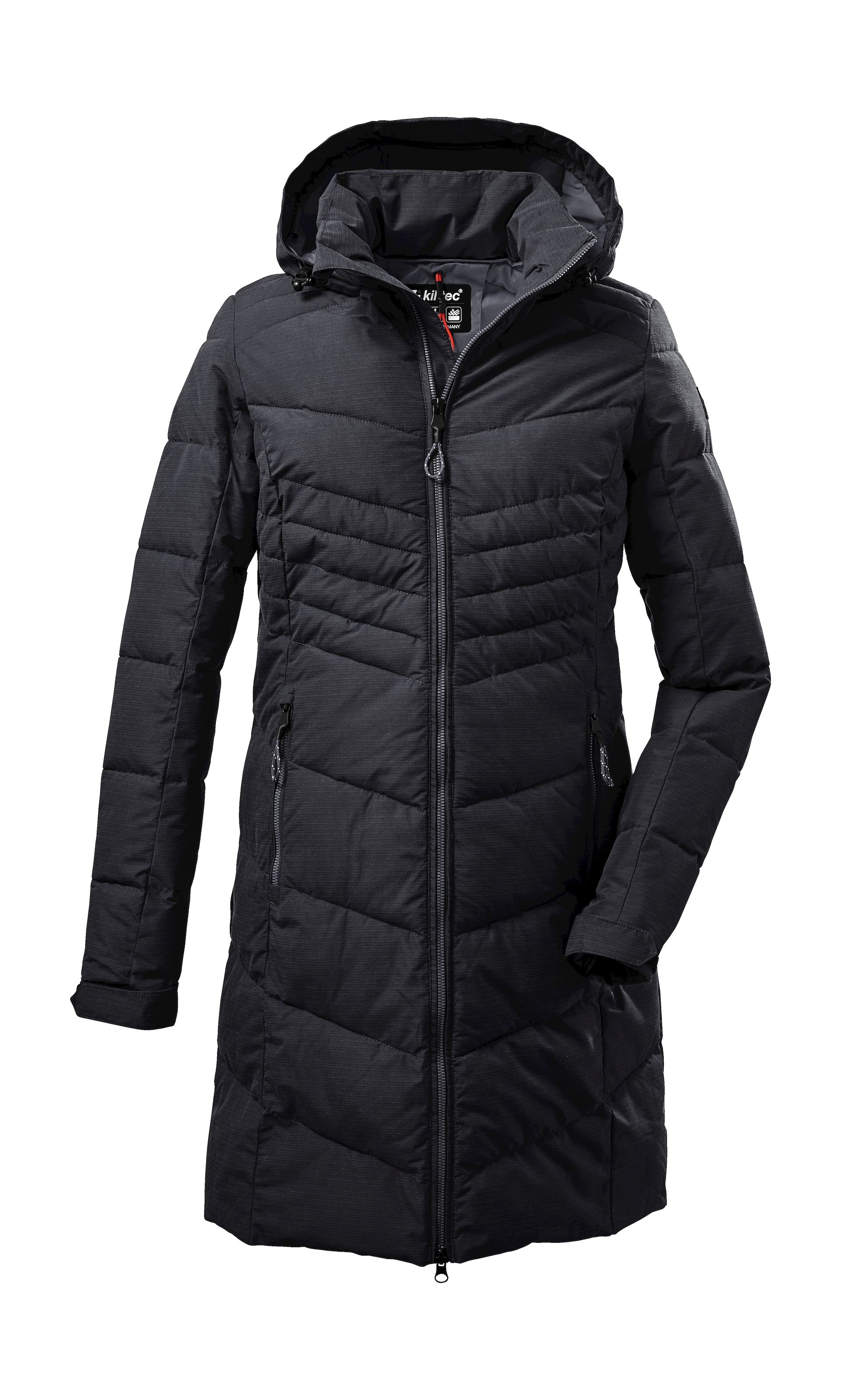 Image of Killtec Steppmantel "KOW 150 WMN QLTD PRK" Wasserabweisender Parka mit 2-Wege-Reissverschluss und Kapuze