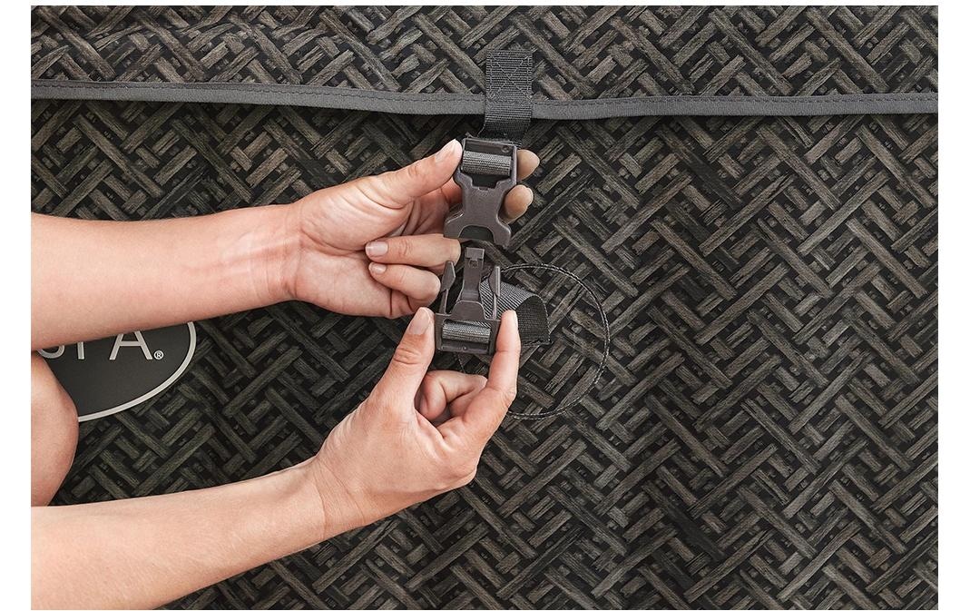 Bestway Jacuzzi »Cabo HydroJet« Energieeffizienter Whirlpool mit App-Steuerung für sechs Personen