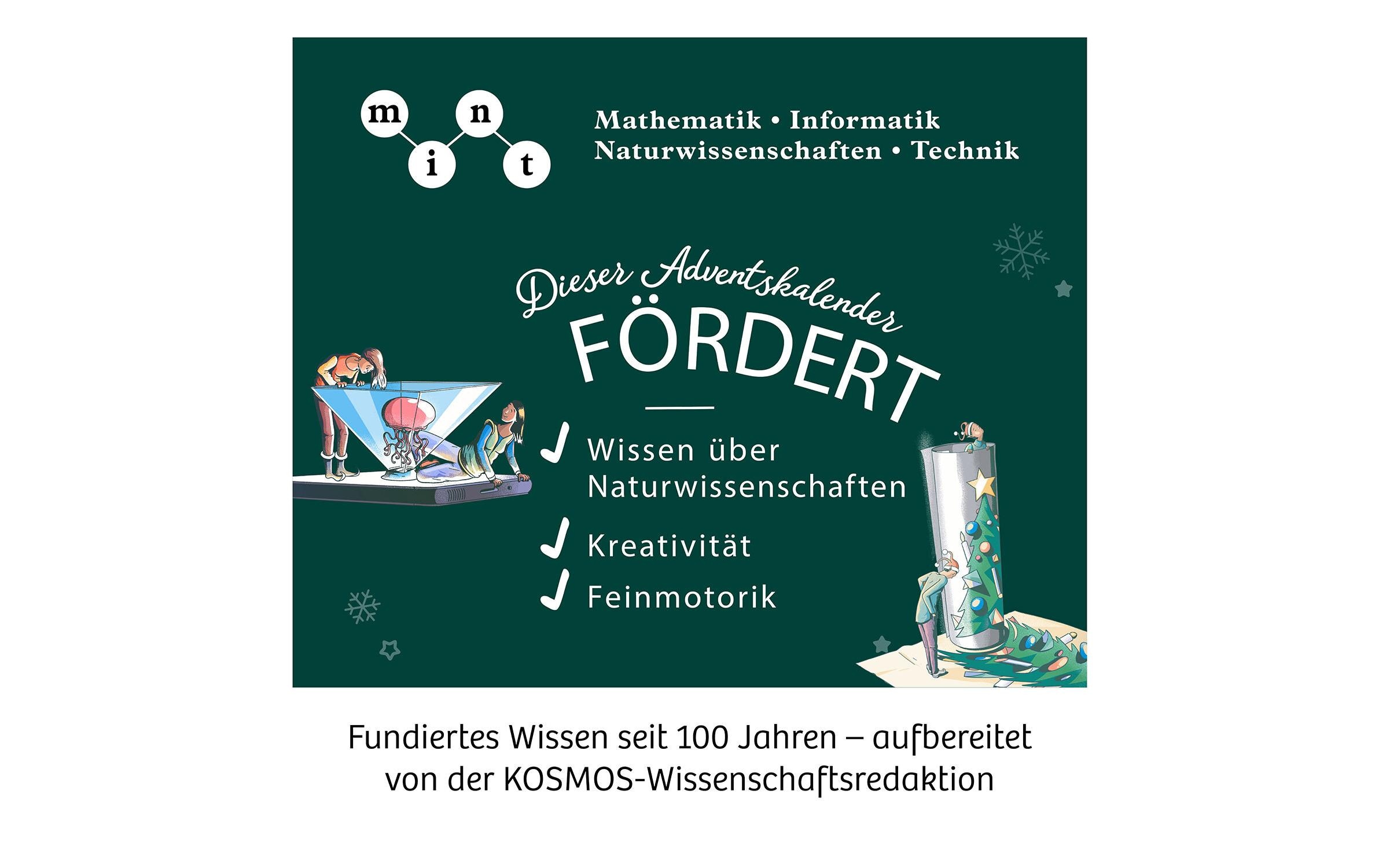 Kosmos Adventskalender »Experimente 2024«, ab 8 Jahren