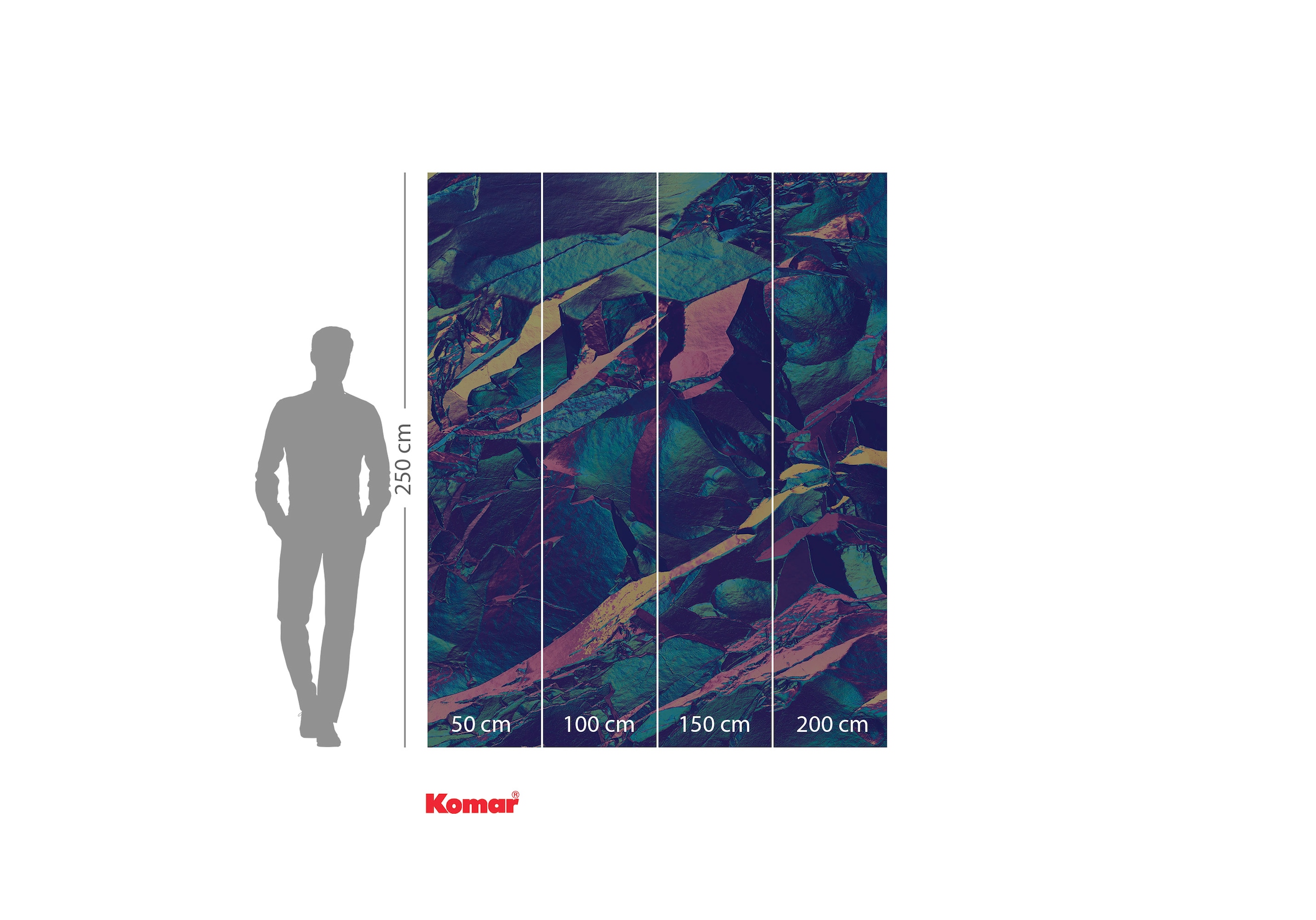Komar Fototapete »Komar Vlies Fototapete - Holodeck - Grösse 200 x 250 cm«, bedruckt