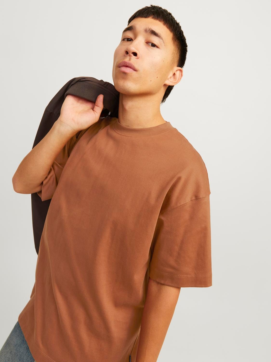 Jack & Jones Rundhalsshirt »JJEURBAN EDGE TEE SS O-NECK NOOS«, mit Rundhalsausschnitt