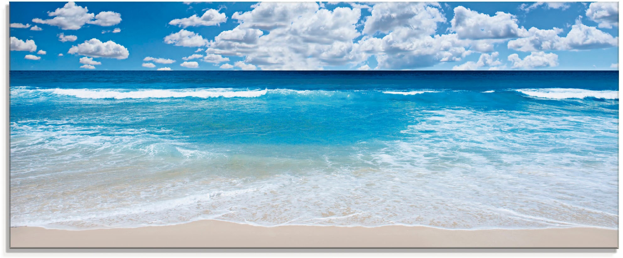 Image of Artland Glasbild "Grossartige Strandlandschaft" Strand 1 Stk. tlg. in verschiedenen Grössen