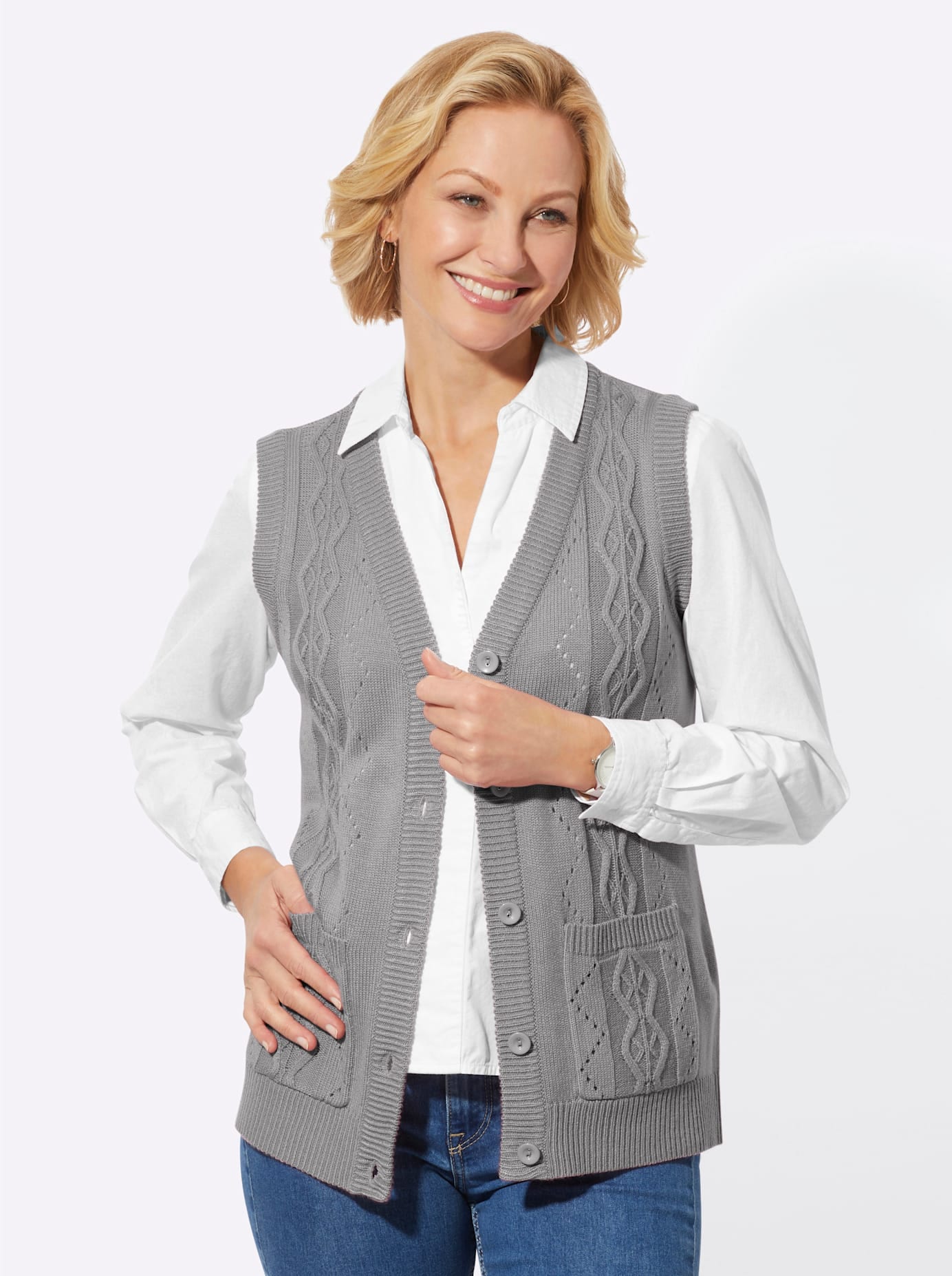 Classic Basics Gilet tricoté