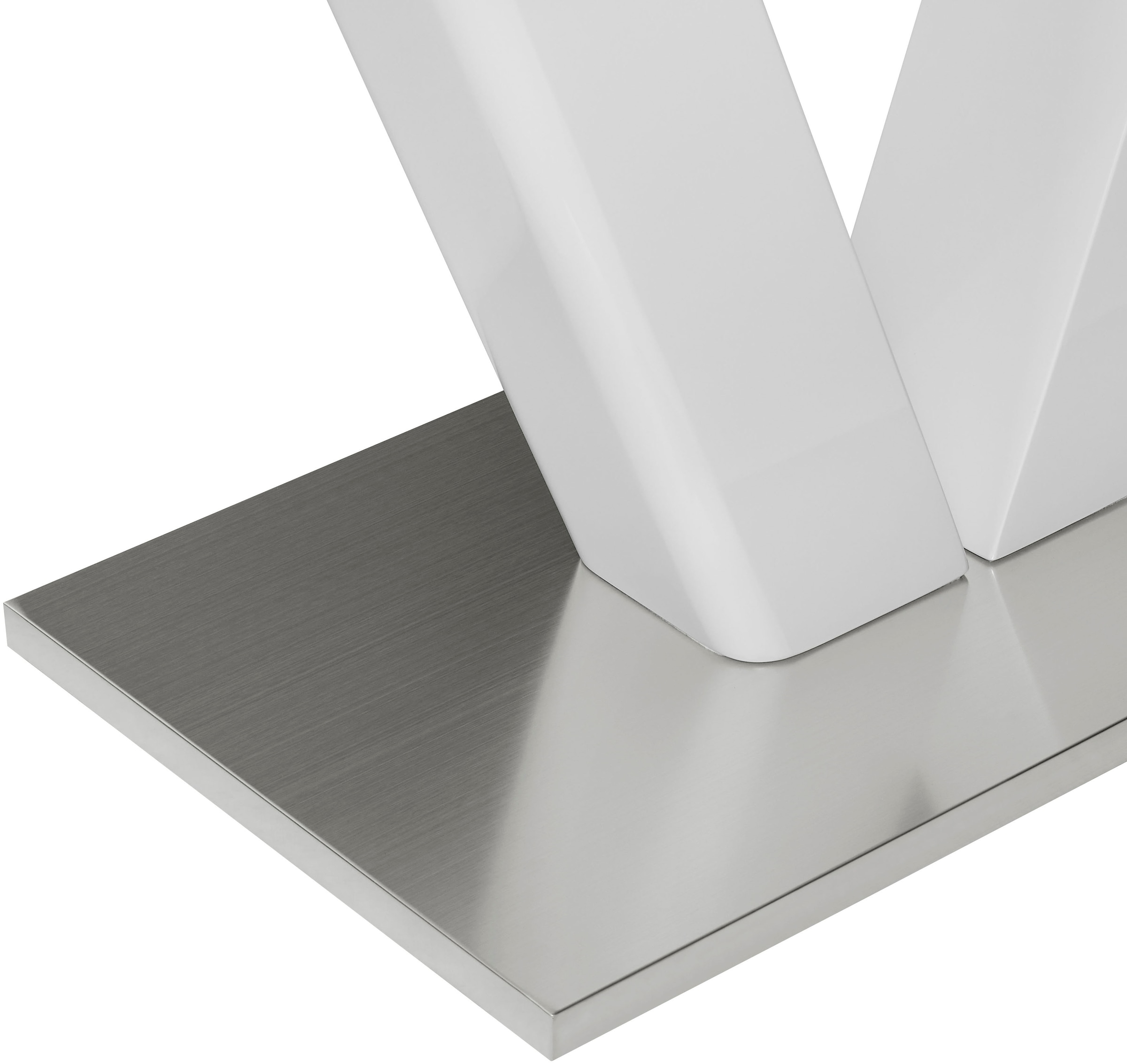 GOODproduct Essgruppe »Gellina« Set, 4 tlg. ausziehbarer Esstisch, Freischwinger, Sitzbank mit Rückenlehne