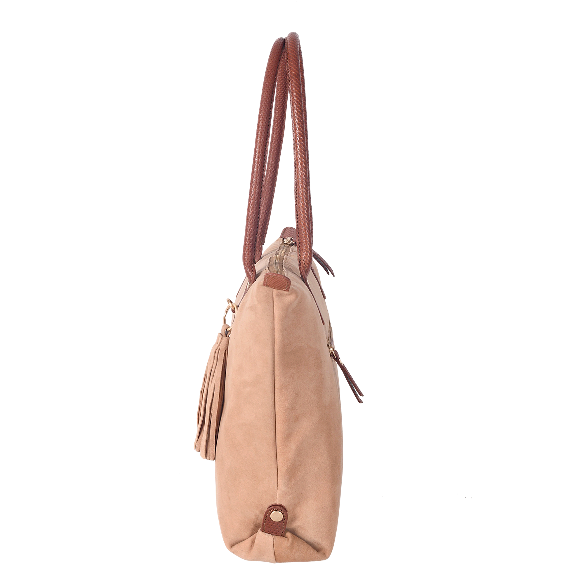 HARBOUR 2nd Handtasche Henkeltasche, Umhängetasche mit dekorativem Fransenanhänger