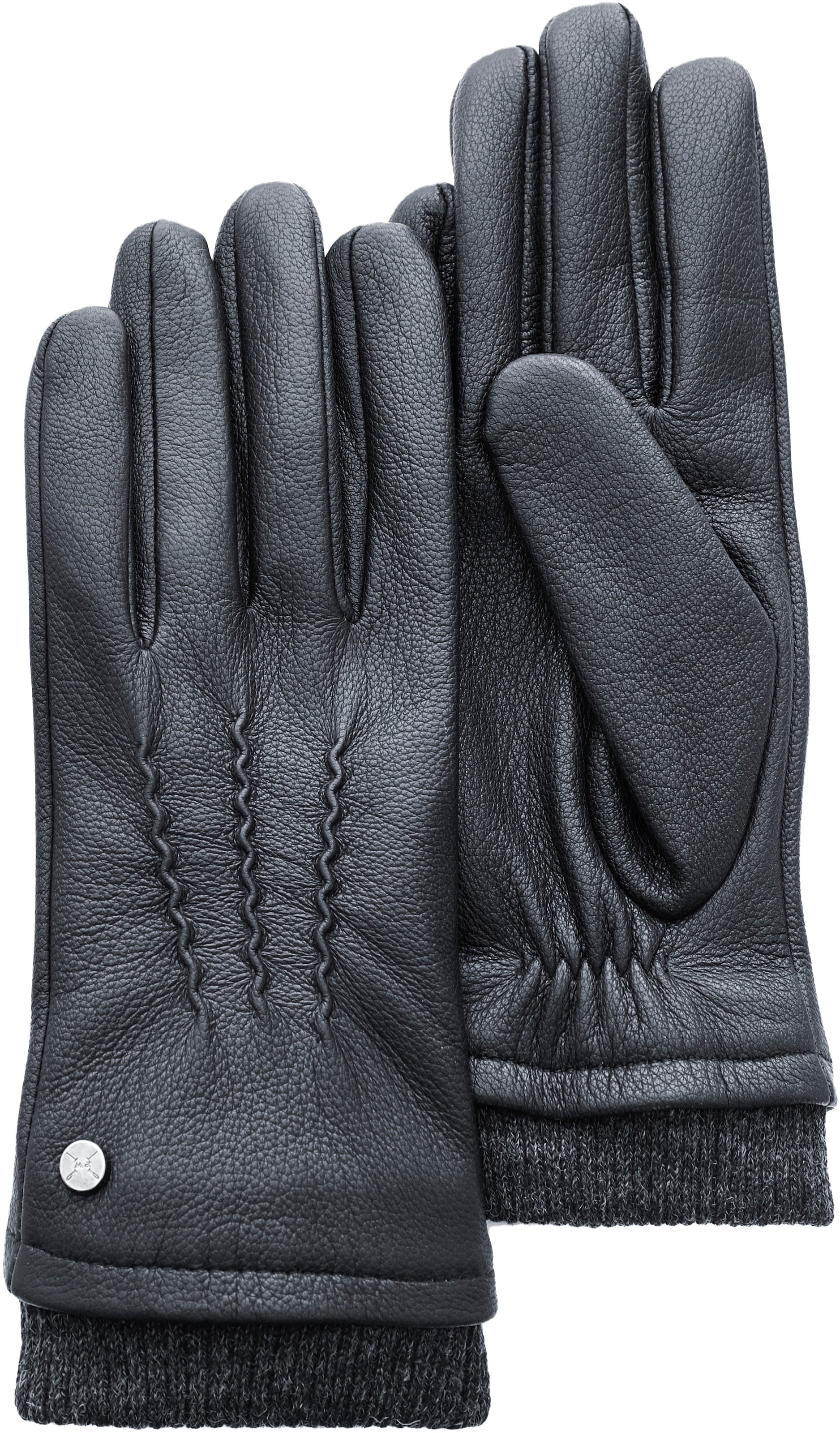 PEARLWOOD Gants en cuir mit feinen Nähten