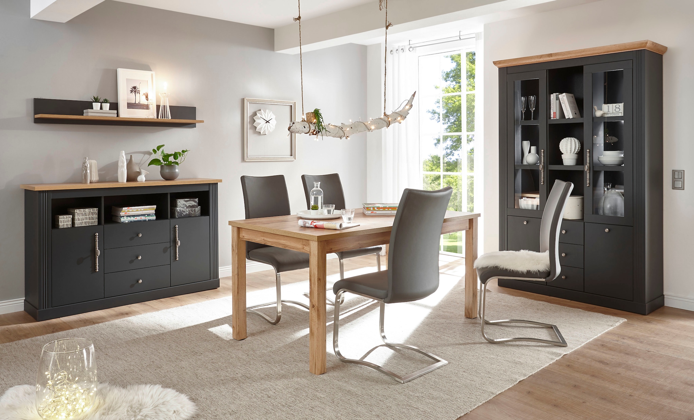 Home affaire Sideboard »Westminster«, im romantischen Landhausstil