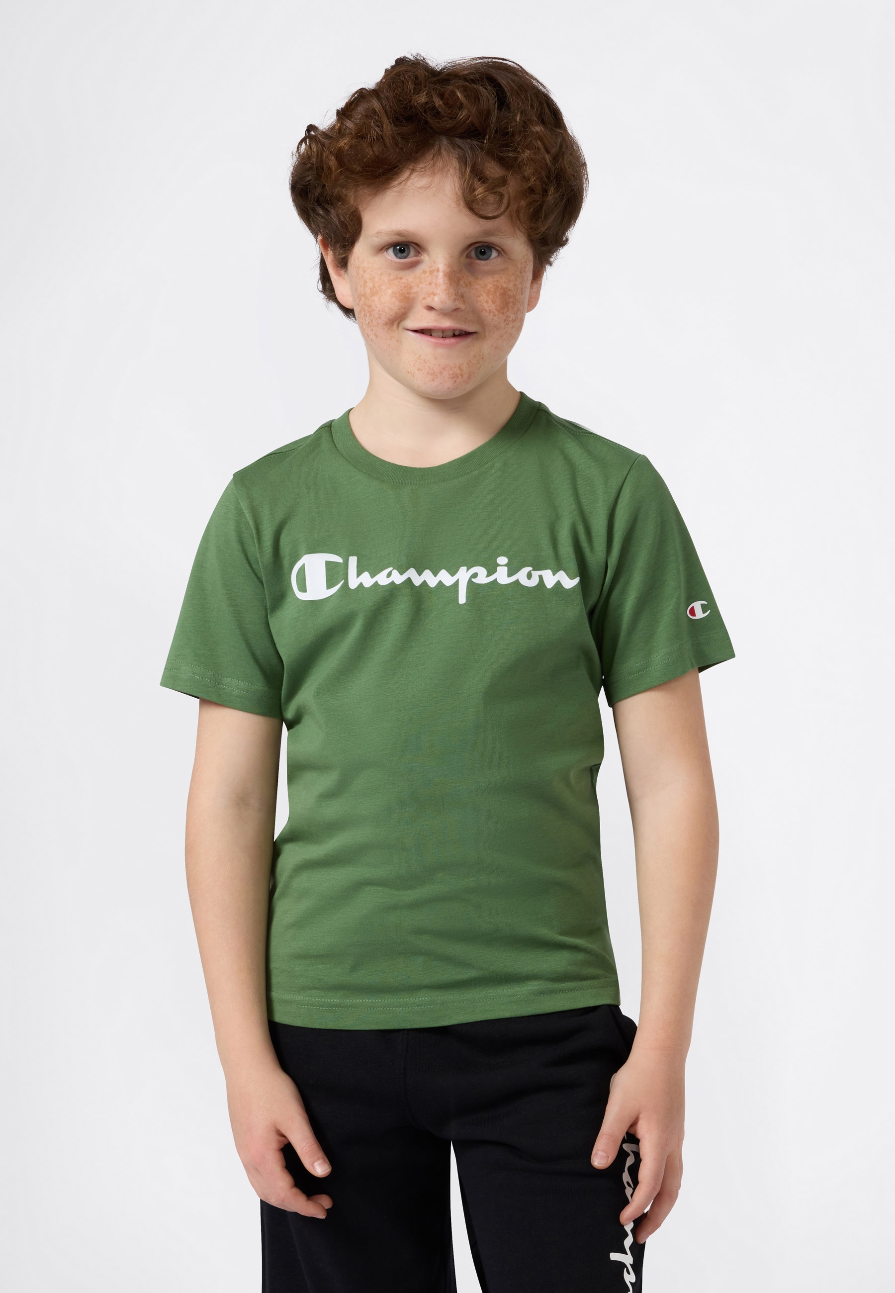 Champion T-Shirt »BASICS Crewneck T-Shirt«, (1 tlg.)