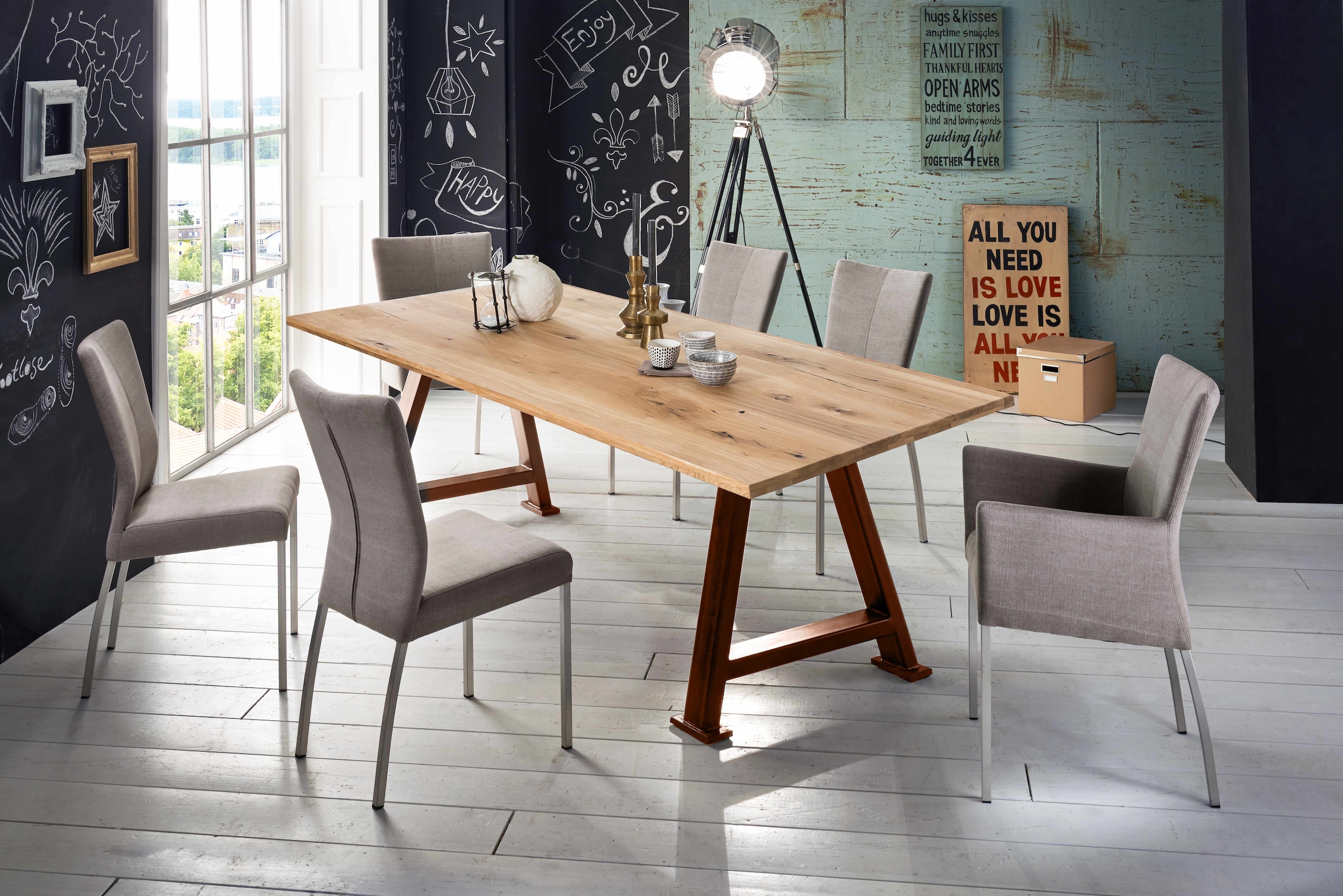 SIT Plateau de table 1 cuis tlg. avec finition huilée