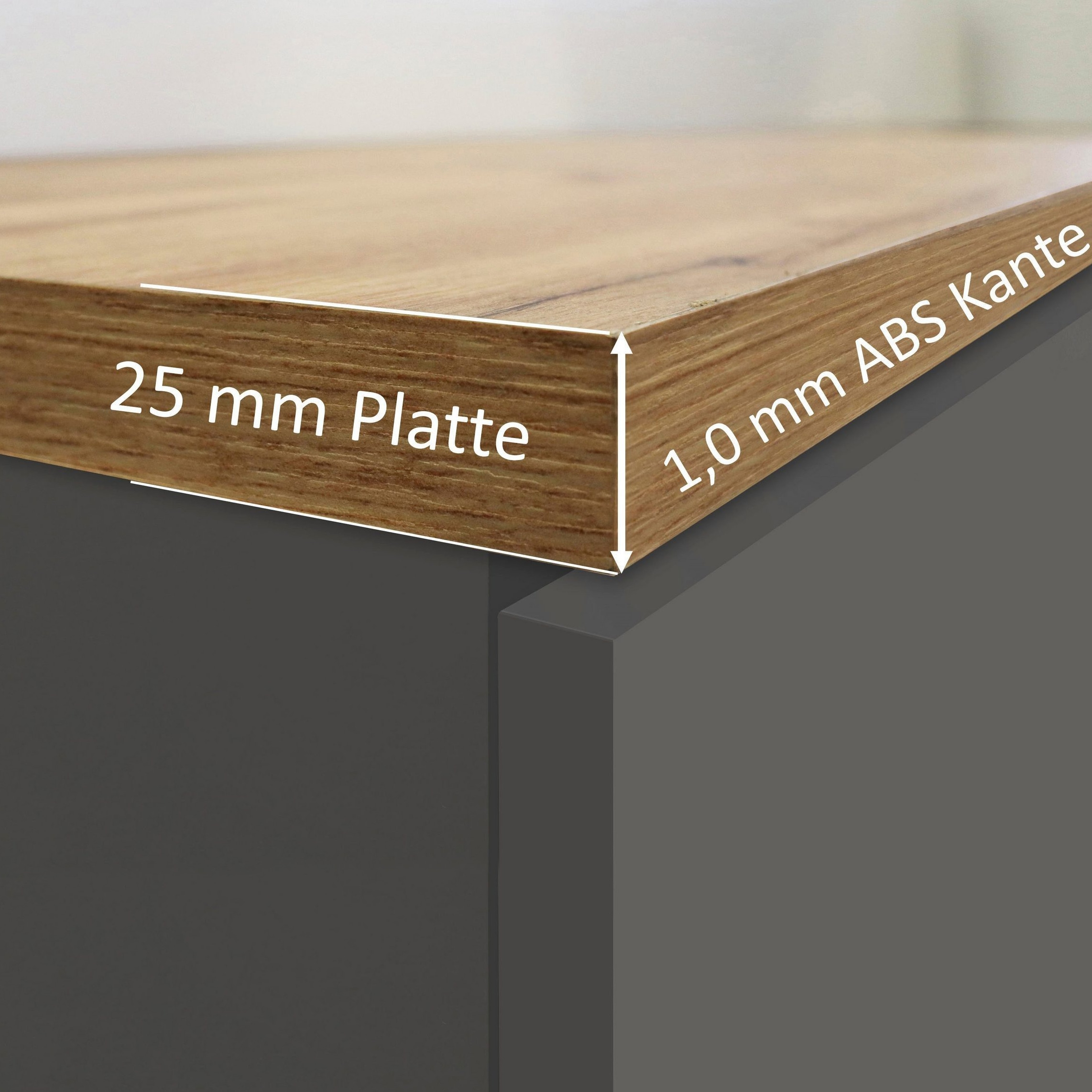 KOCHSTATION Vorratsschrank »KS-Sole,Hauswirtschaftsschrank,Stauschrank,Küchenschrank« Breite/Höhe 60/165 cm, 5 Fächer