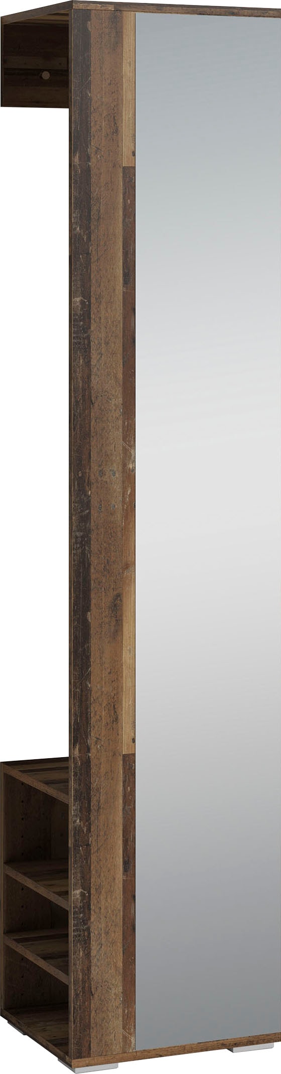 byLIVING Garderobenpaneel »Ben«, (1 St.), Breite 40 cm, mit Spiegel und  Kleiderstange jetzt kaufen